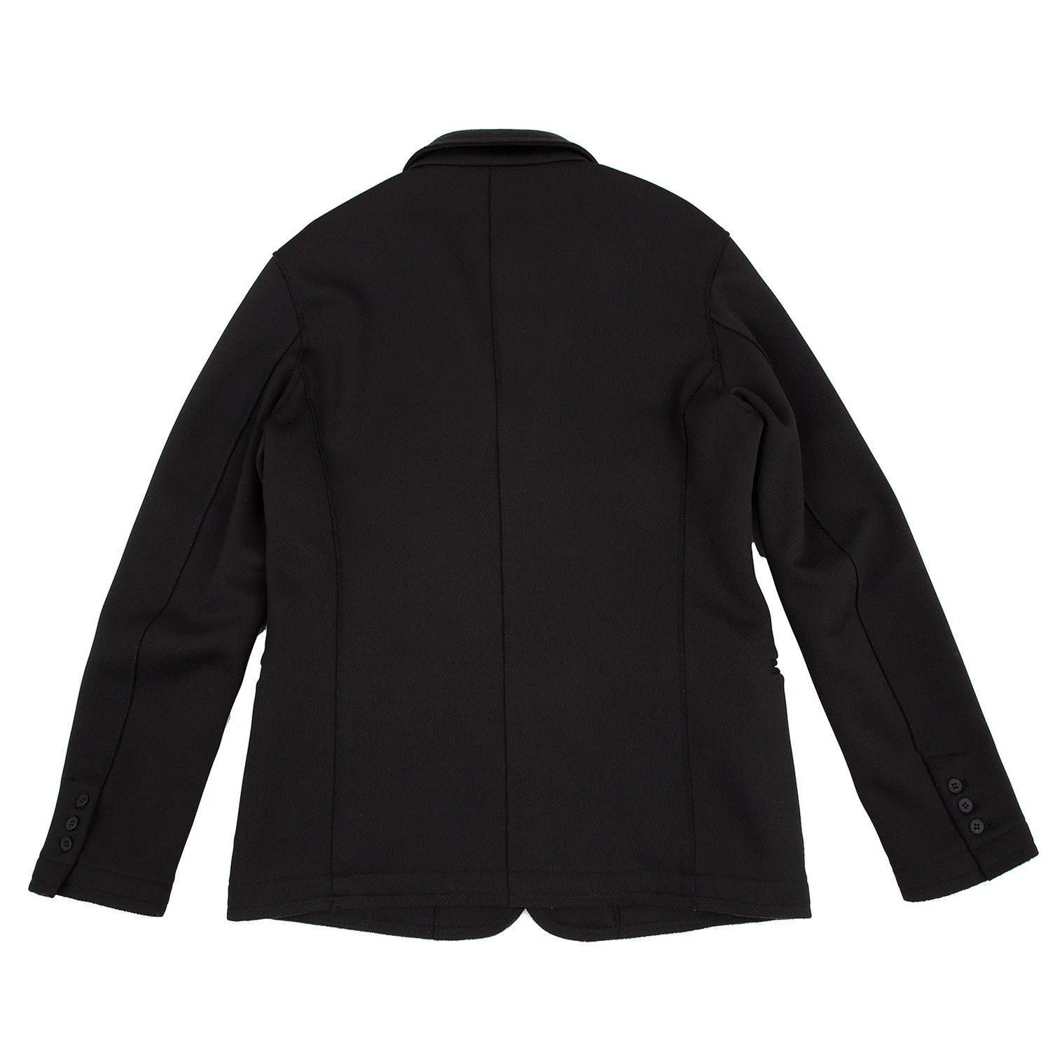 Emporio Armani Outseam Fleece-Lined 2B Jacket in Black, Size XL Size US XL / EU 56 / 4 - 13 Thumbnail