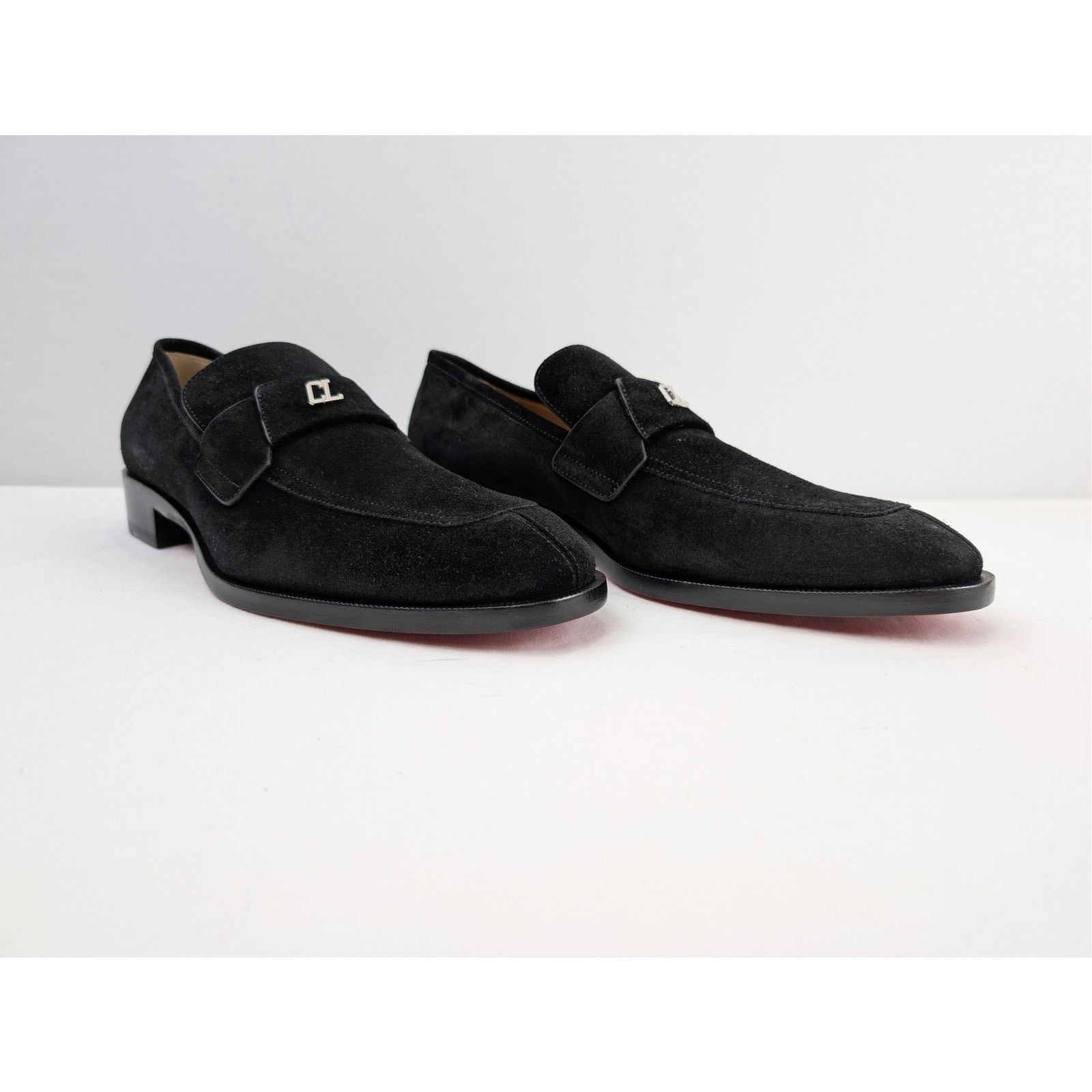 Christian Louboutin o1rshd1 Varsimoc Flat shoe Boots in Black 44.5 Size US 11.5 / EU 44-45 - 5 Thumbnail