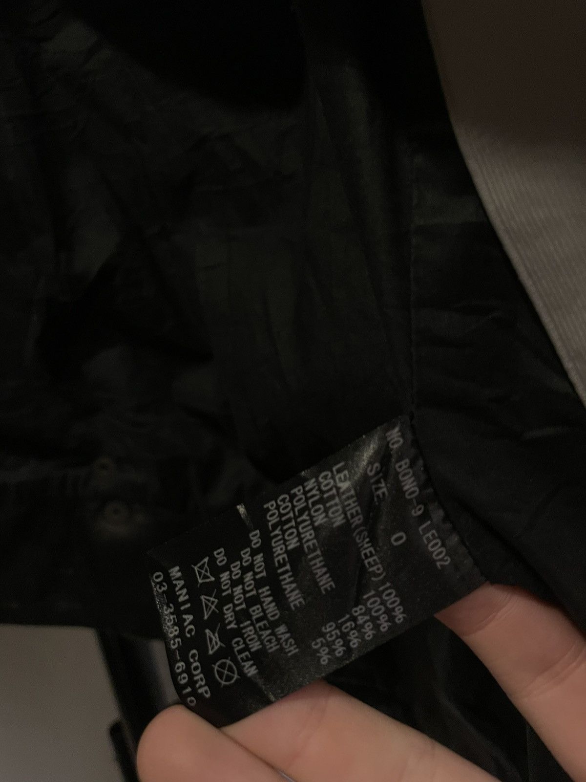 Le Grande Bleu (L.G.B.) L.G.B BONO-9 leather jacket Size US XS / EU 42 / 0 - 11 Thumbnail