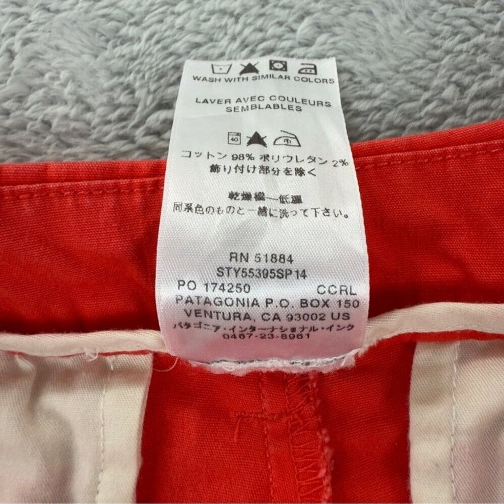 Patagonia Patagonia Women's Sz 8 (30x26) US Red Stretch All-Wear Capri Size 30" / US 8 / IT 44 - 9 Thumbnail