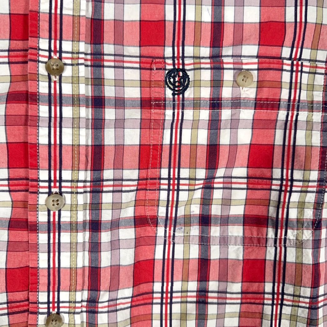 Wrangler Wrangler George Strait Shirt Adult XL Red Plaid Western Cowboy Music Shirt | Long Sleeve Button-Up Cotton with Pockets Size US XL / EU 56 / 4 - 4 Thumbnail