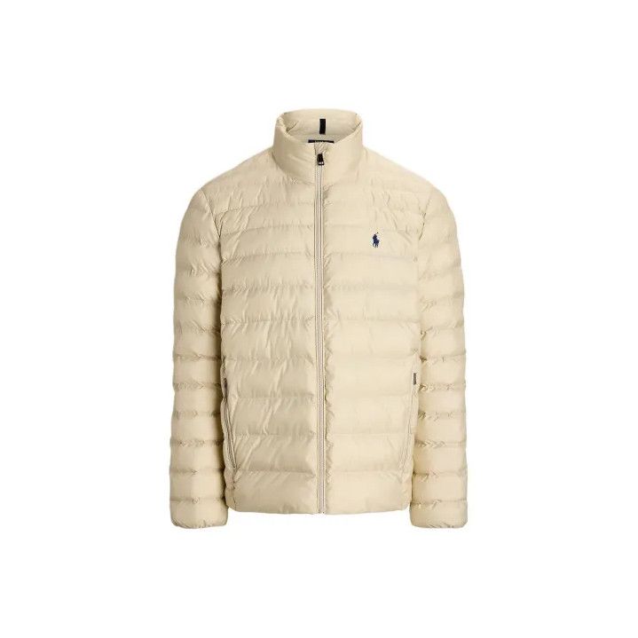Polo Ralph Lauren Polo Ralph Lauren Beige Logo Embroidered Zip Jacket Size US L / EU 52-54 / 3 - 1 Thumbnail