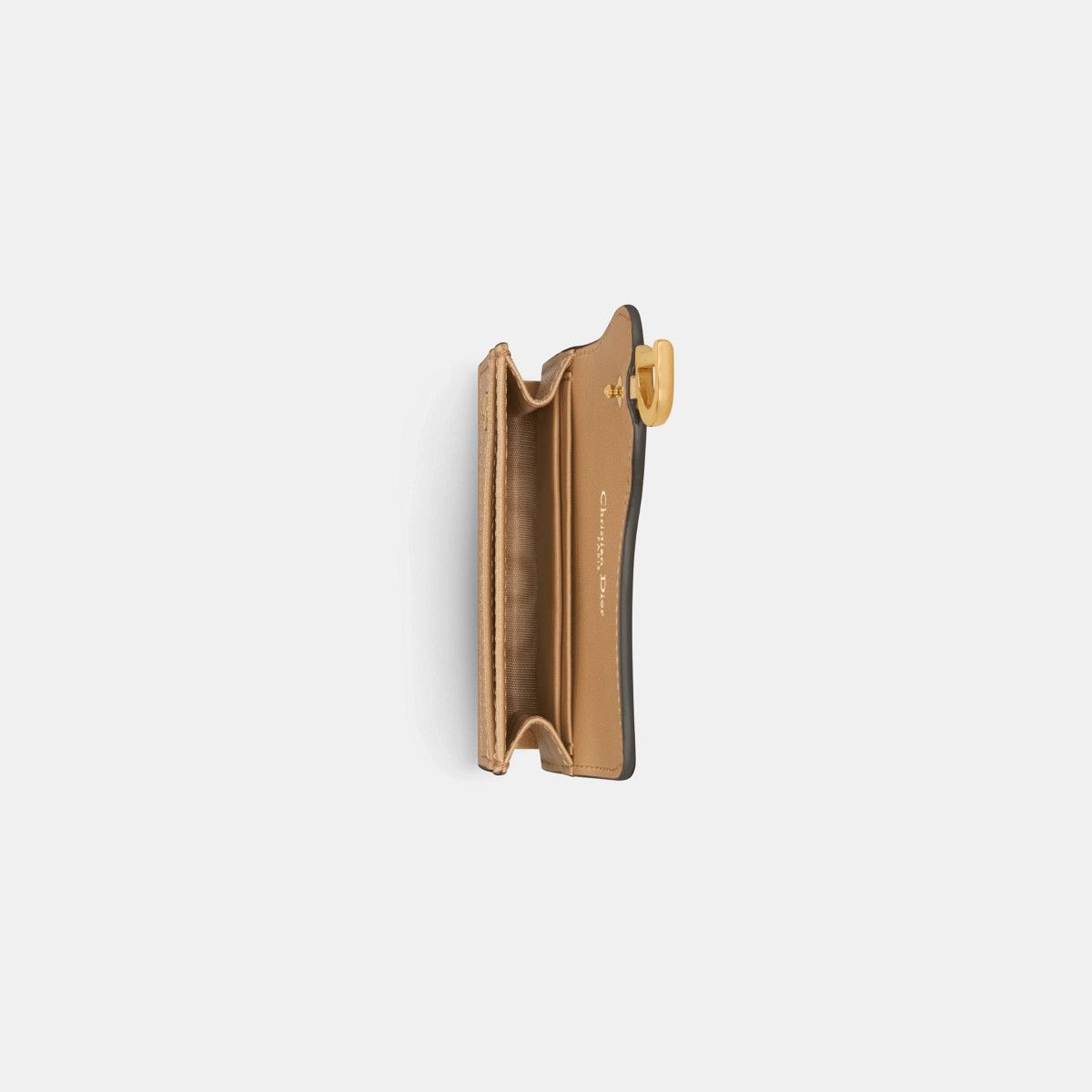 Dior o1bcso1str0226 Size:OS/Saddle Bloom Card Holder in Brown Size ONE SIZE - 3 Thumbnail