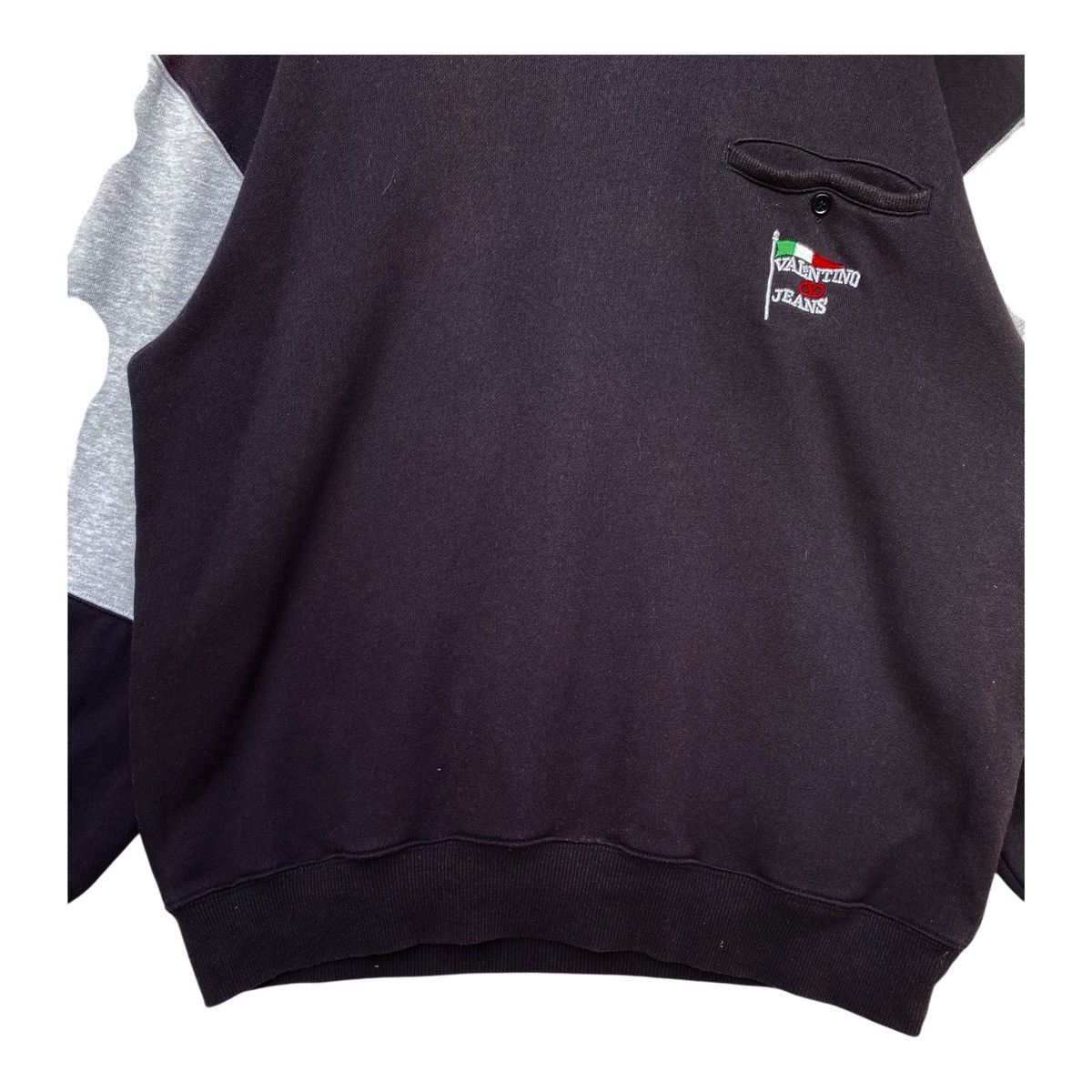 Valentino Valentino Jeans Sweatshirt Pocket Pullover Jumper Size 50 Size US M / EU 48-50 / 2 - 5 Thumbnail