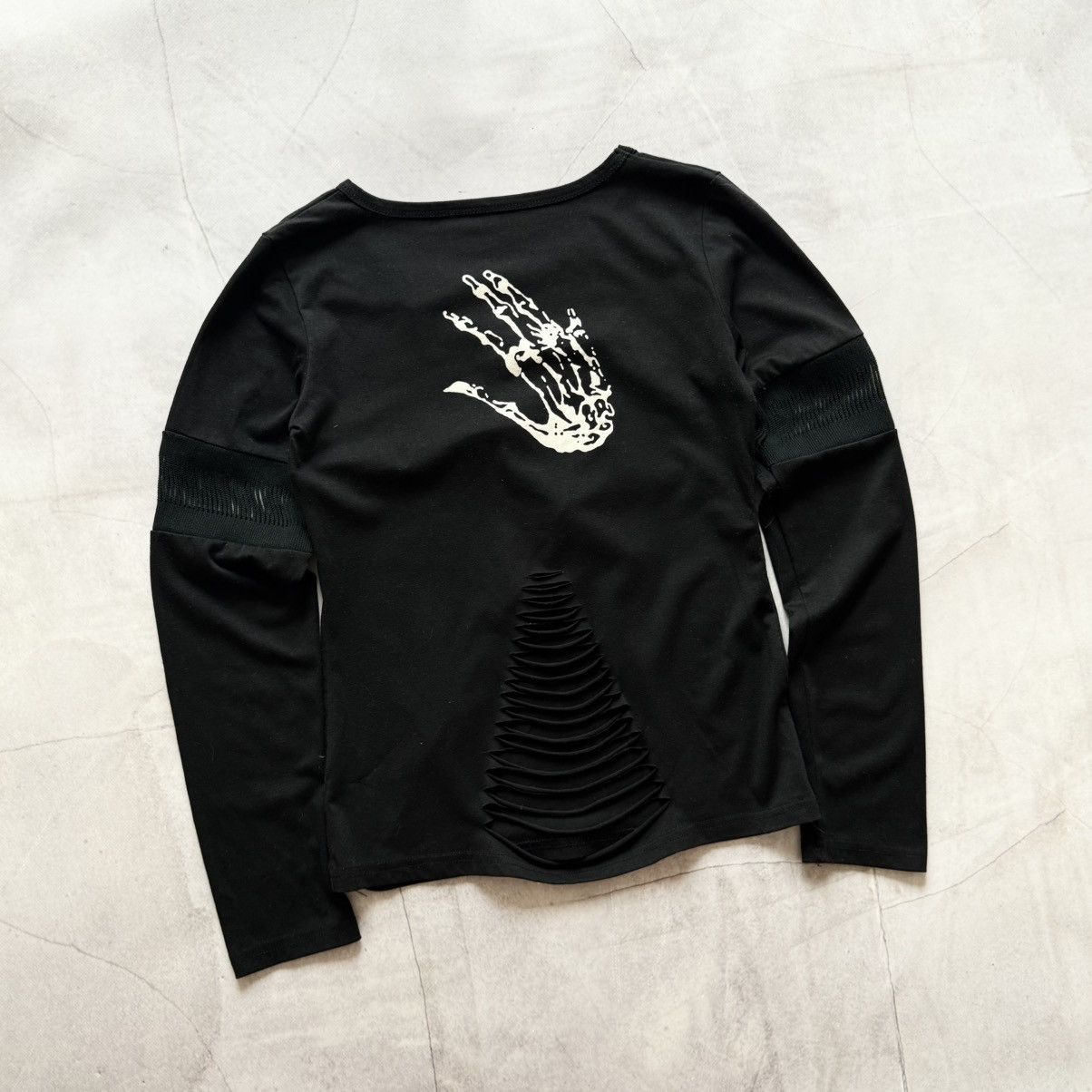 Hysteric Glamour Y2K Punk Strap Long Sleeve T-Shirt Hysteric Glamour Style Size M / US 6-8 / IT 42-44 - 5 Thumbnail