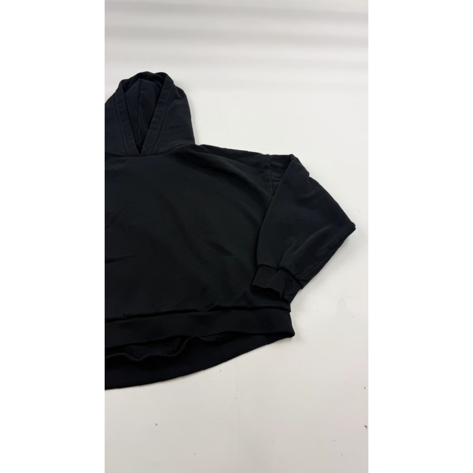 Gap Gap Hoodie Womens Small Black Pullover Fleece Lined Sweatshirt Cotton Blend Size S / US 4 / IT 40 - 2 Thumbnail