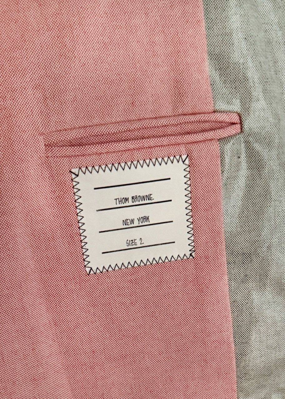 Thom Browne Thom Browne Blue Chambray Coated Cotton Coat - Size 2 Size M / US 6-8 / IT 42-44 - 14 Thumbnail