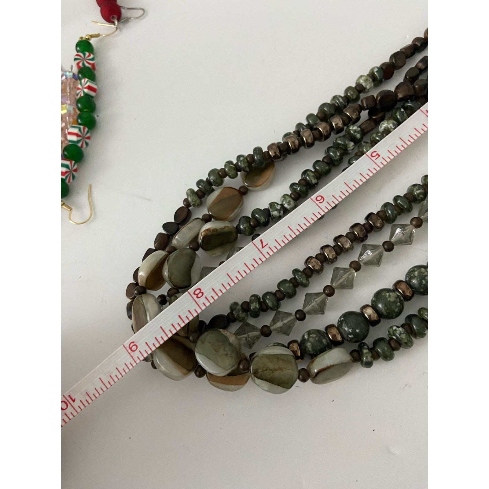 Other Rare cookie Lee brown and olive bead layered necklace Size ONE SIZE - 5 Thumbnail