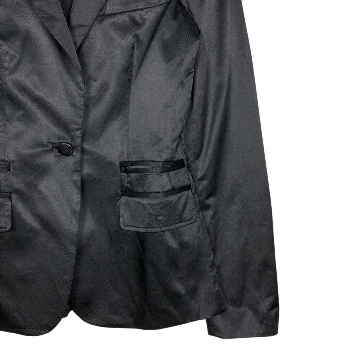 Japanese Brand 📌Iconic Black Double Breast Coats Jacket Just Cavalli Size US M / EU 48-50 / 2 - 6 Thumbnail