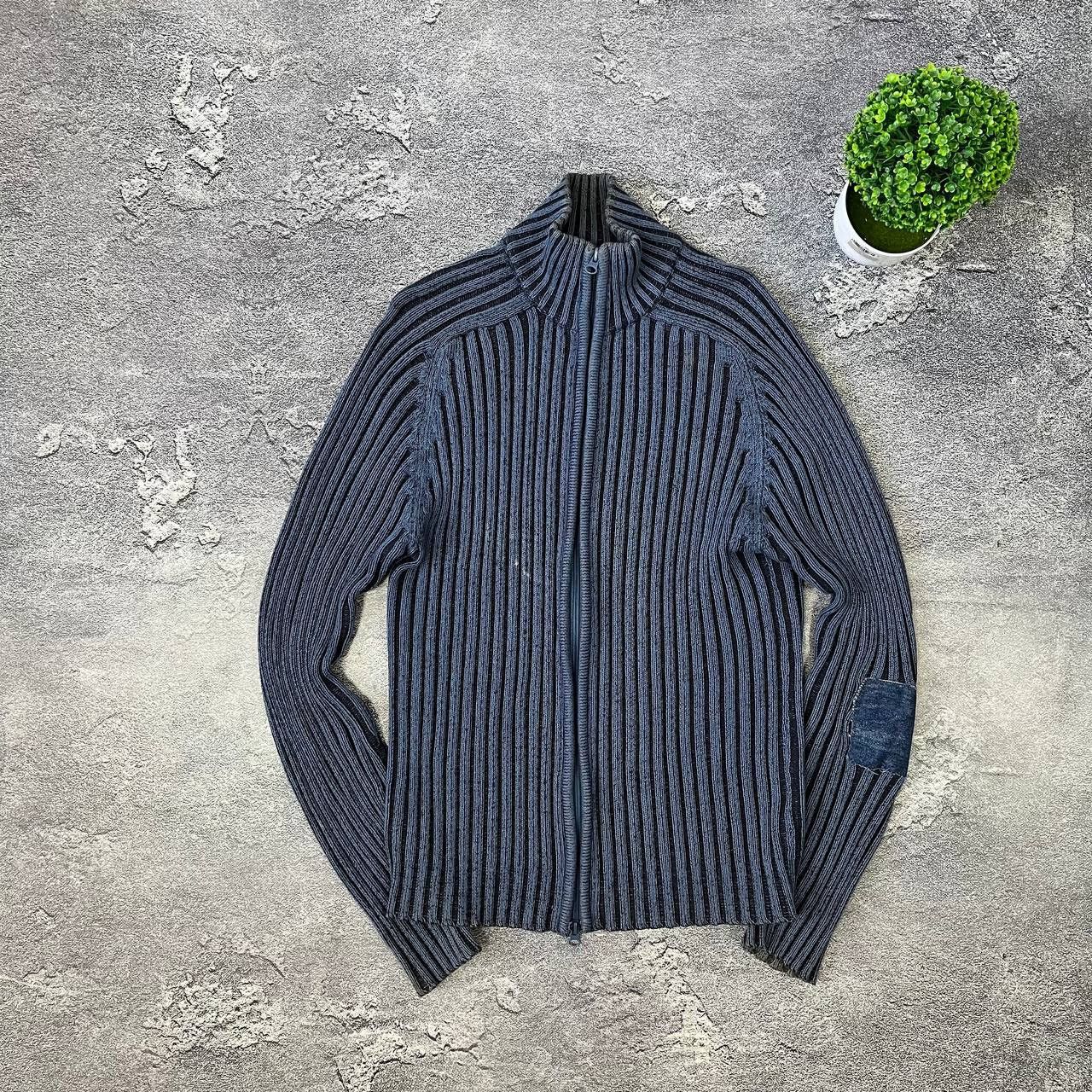 Vintage Vintage Y2K Blue Avan Garde Diesel Style Rare Streetwear Size US L / EU 52-54 / 3 - 1 Thumbnail