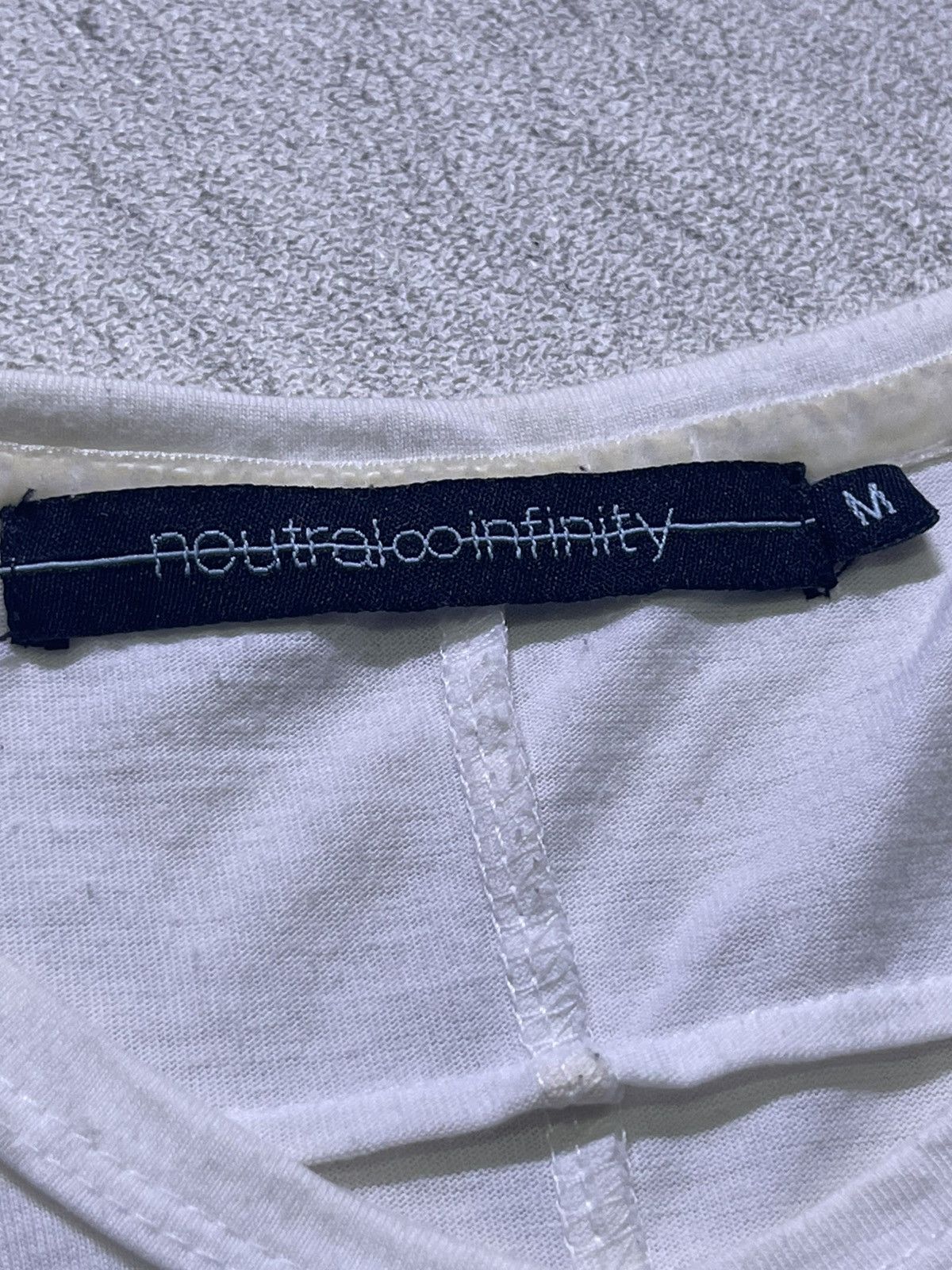 Japanese Brand Y2K NOUTRALOOINFINITY long sleeve tshirt Size US M / EU 48-50 / 2 - 4 Thumbnail