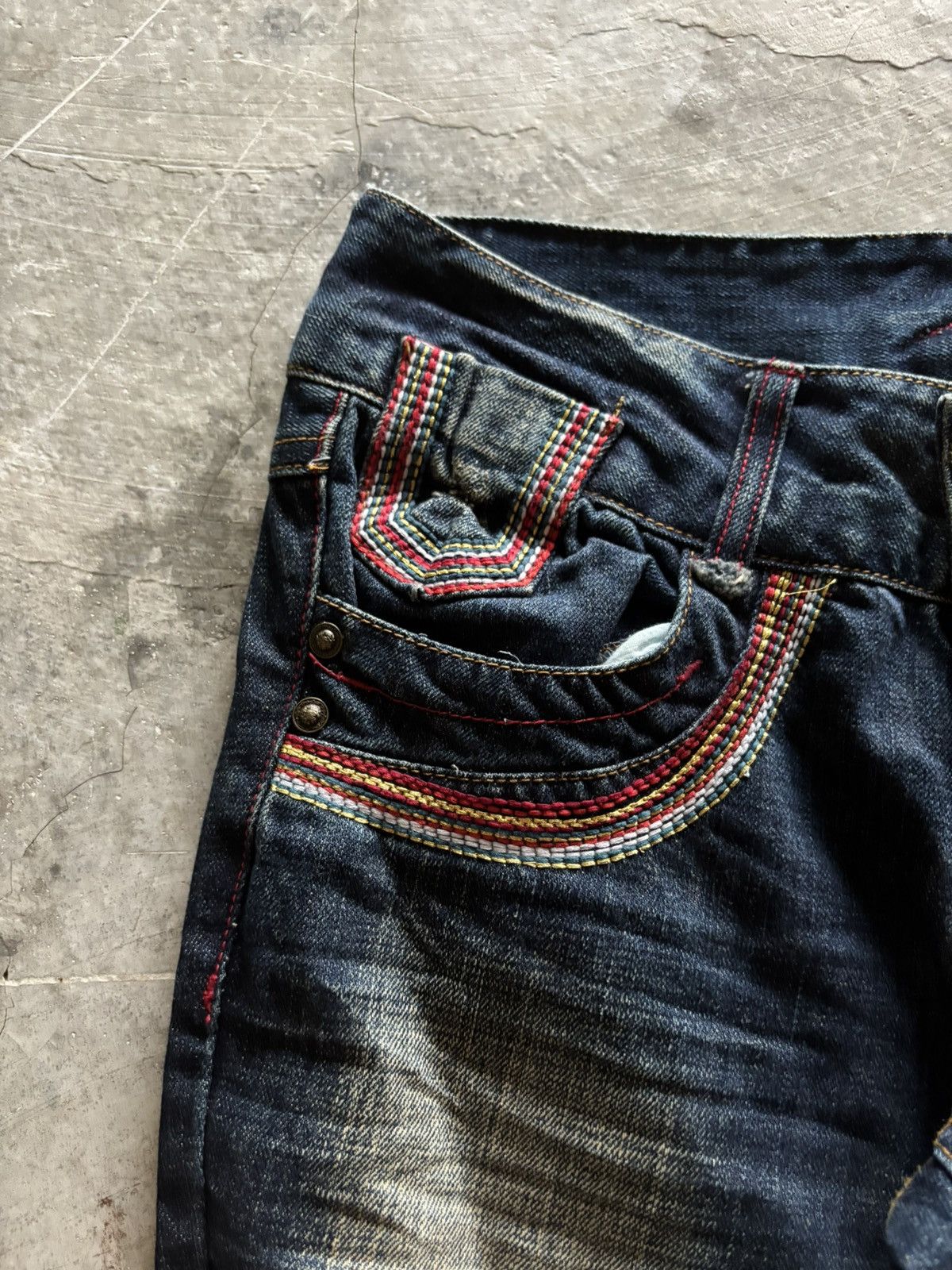 If Six Was Nine flare classical elf japanese mud wash mudmax style rusty Size 30" / US 8 / IT 44 - 8 Thumbnail