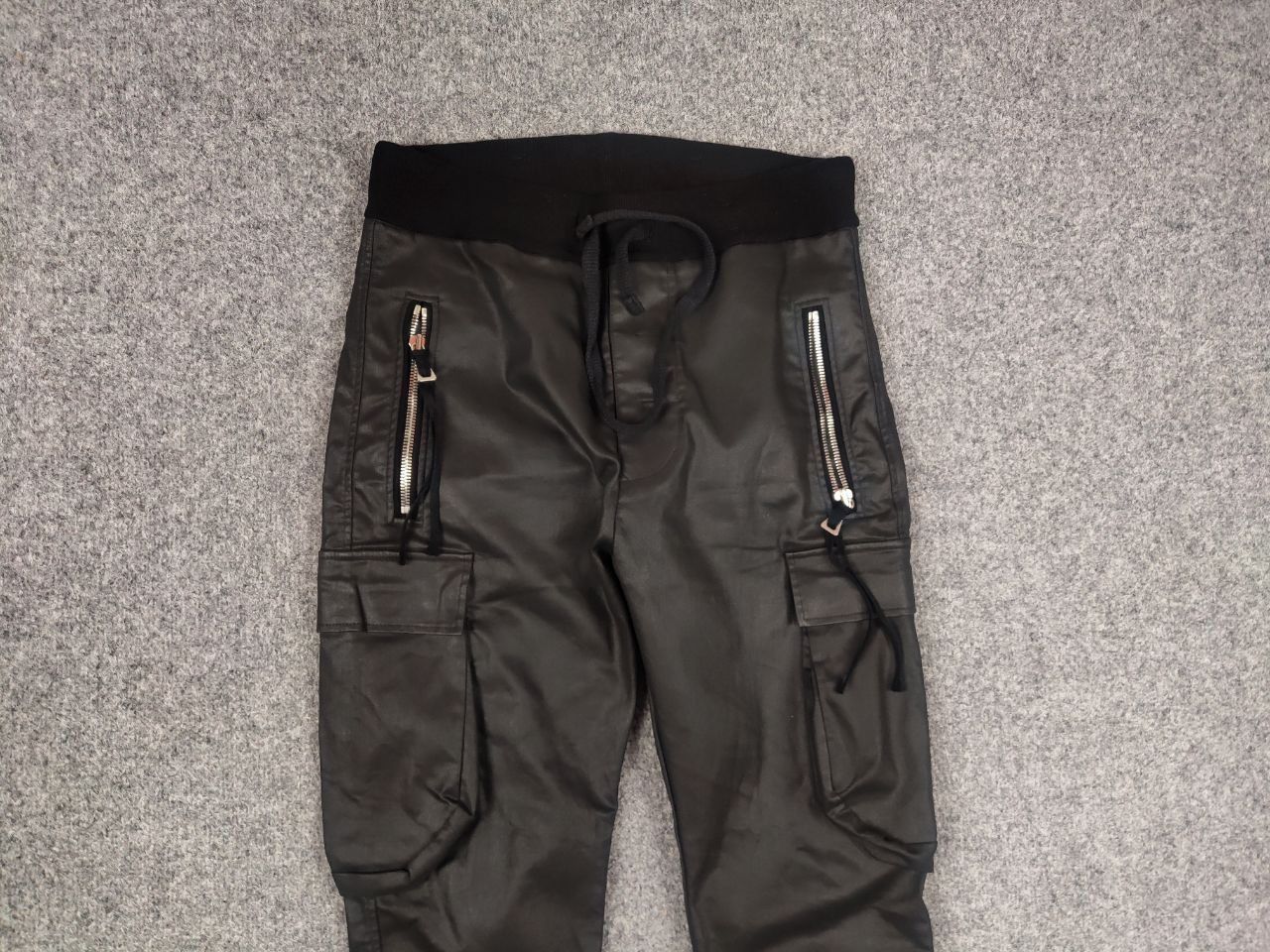 Vagabond Vagabond Black Slim Multipocket Cargo Pants Rick owens style Size US 34 / EU 50 - 6 Thumbnail