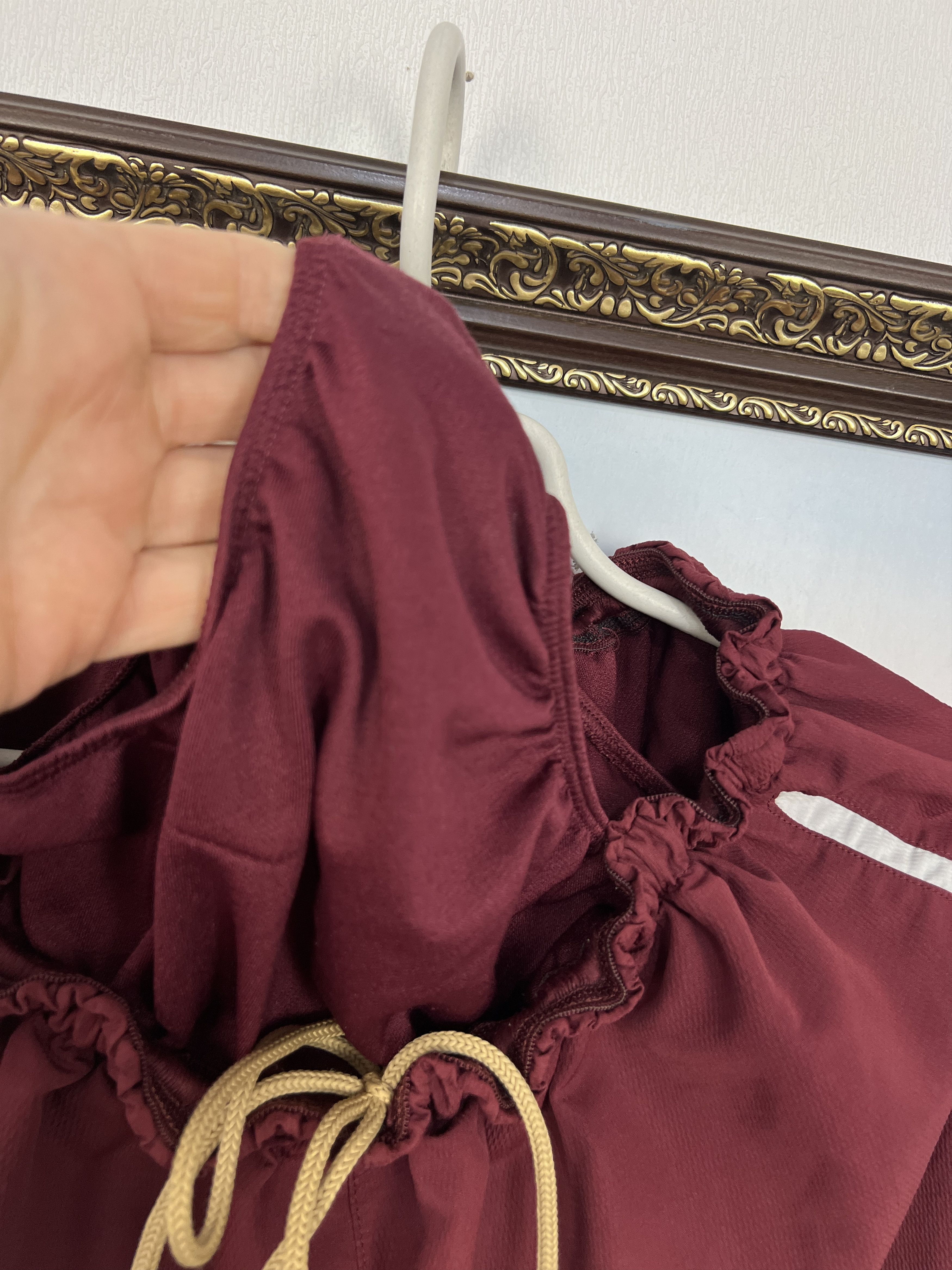 Nike Vintage Nike Arsenal Football Shorts Burgundy Highbury L Size US 34 / EU 50 - 9 Thumbnail