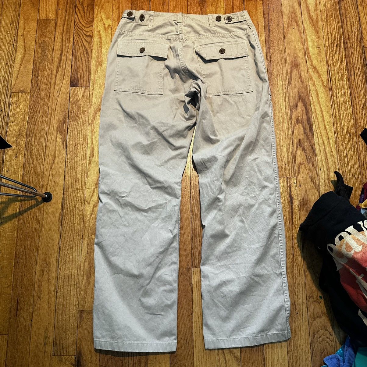 Beams Japan × Japanese Brand × Vintage Beams Japan 100% Cotton Khaki Pants Military Style Japanese Size US 28 / EU 44 - 3 Thumbnail