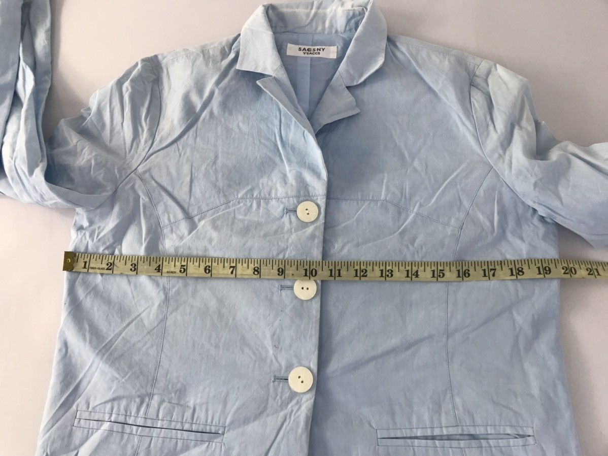 Japanese Brand Saccsny Y’saccs Yohji Yamamoto Button Up Jacket Luxury Size S / US 4 / IT 40 - 10 Thumbnail
