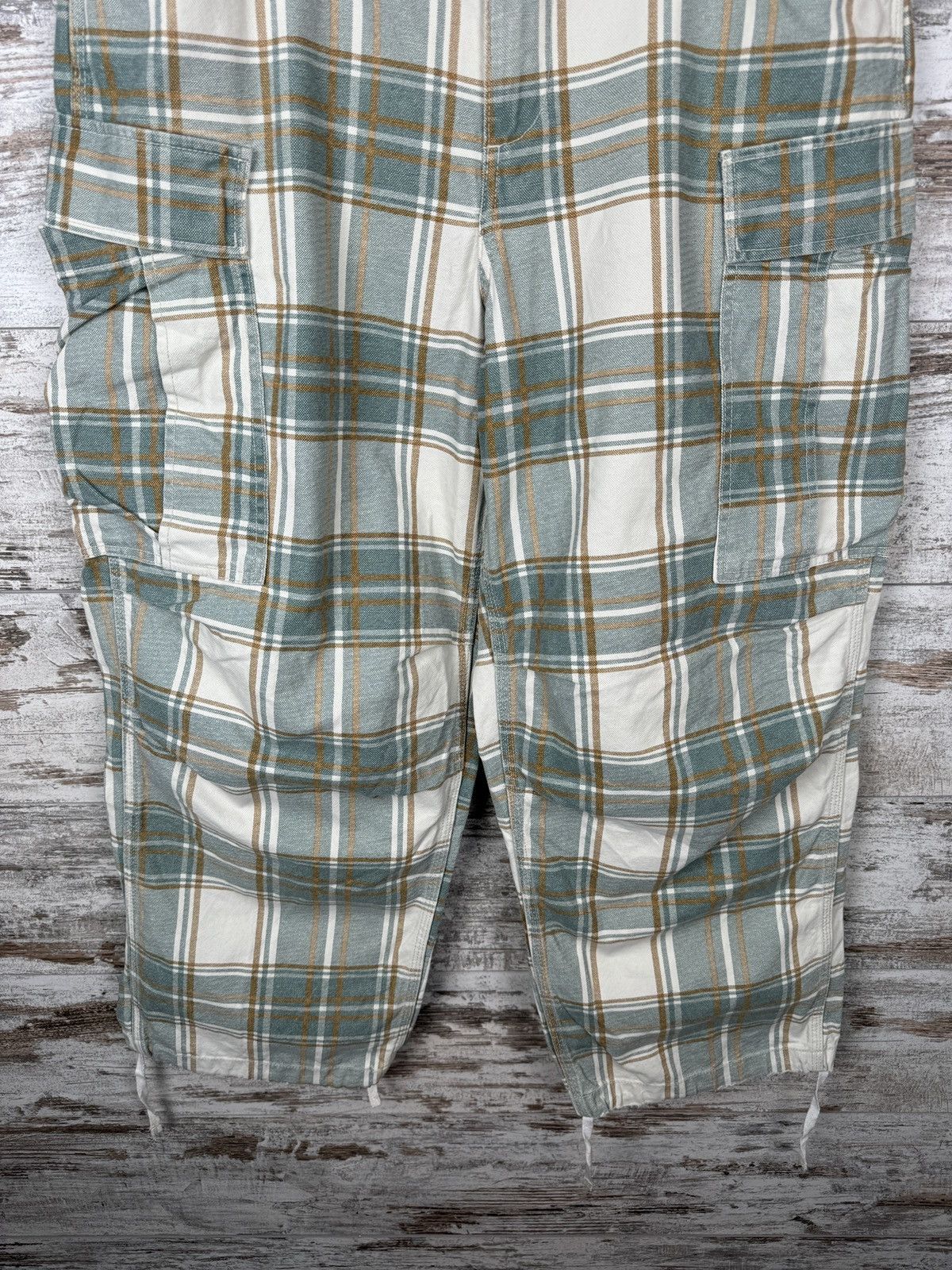 Rhude × Zara Mens Zara Rhuigi cargo pants streetwear Japanese style baggy Size US 32 / EU 48 - 3 Thumbnail