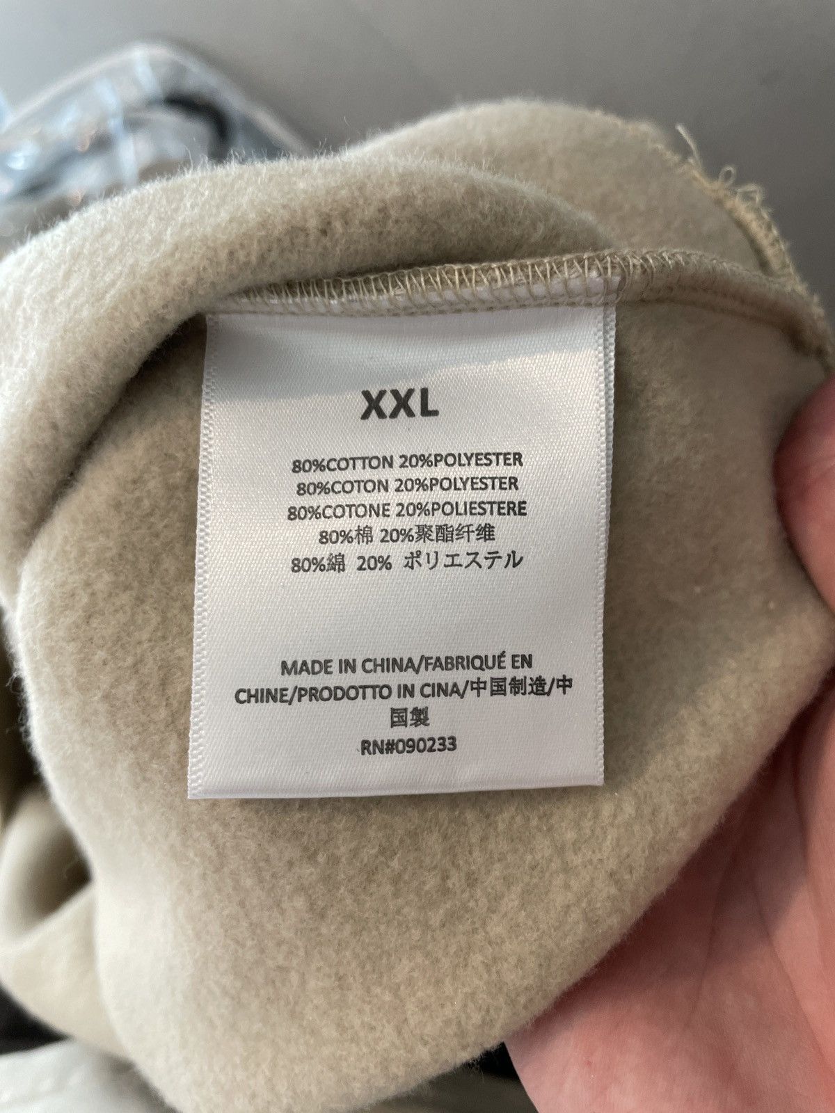 Essentials × Fear of God Fear of God Essentials Linen Hoodie XXL Size US XXL / EU 58 / 5 - 5 Thumbnail