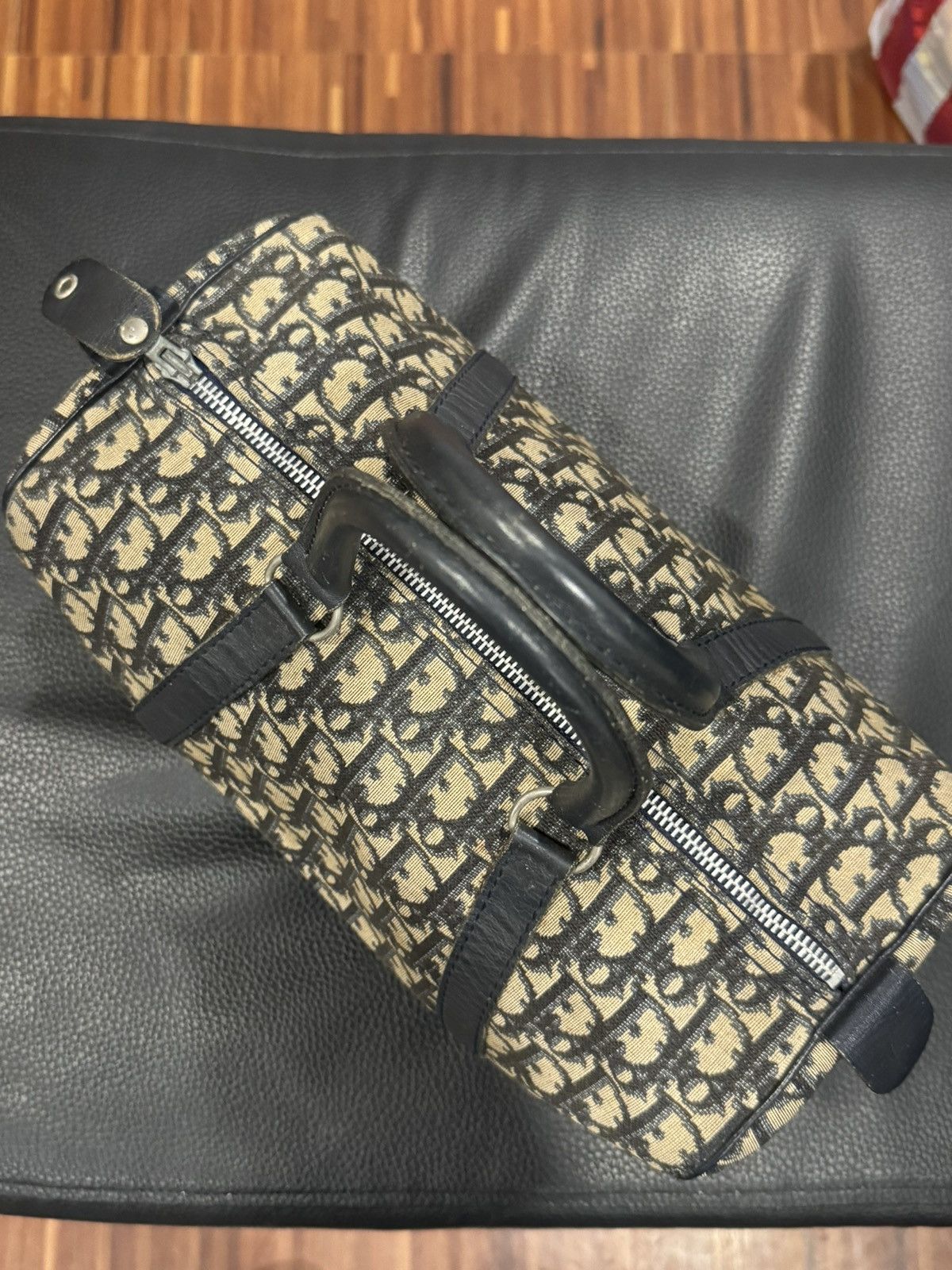 Dior Vintage - Dior Boston Trotter Monogram Bag Size ONE SIZE - 5 Thumbnail
