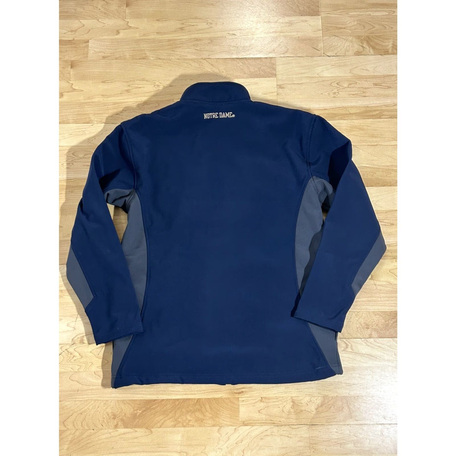 Adidas adidas Jersey Notre Dame Jacket Full Zip Blue Warm size Large Mens Regular Large Jacket Size US L / EU 52-54 / 3 - 2 Thumbnail