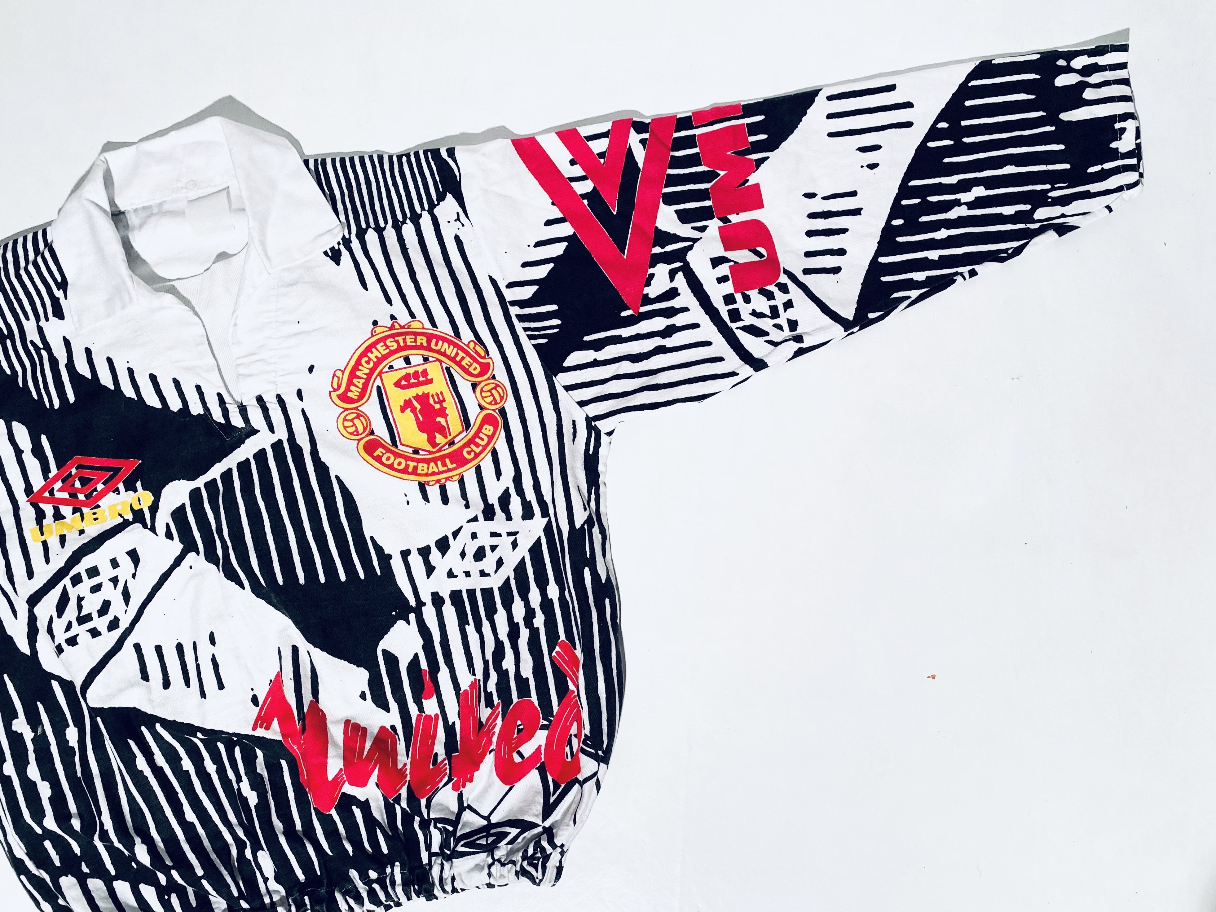 Umbro Manchester United 90s Training Drill Top Sweater Size US M / EU 48-50 / 2 - 5 Thumbnail