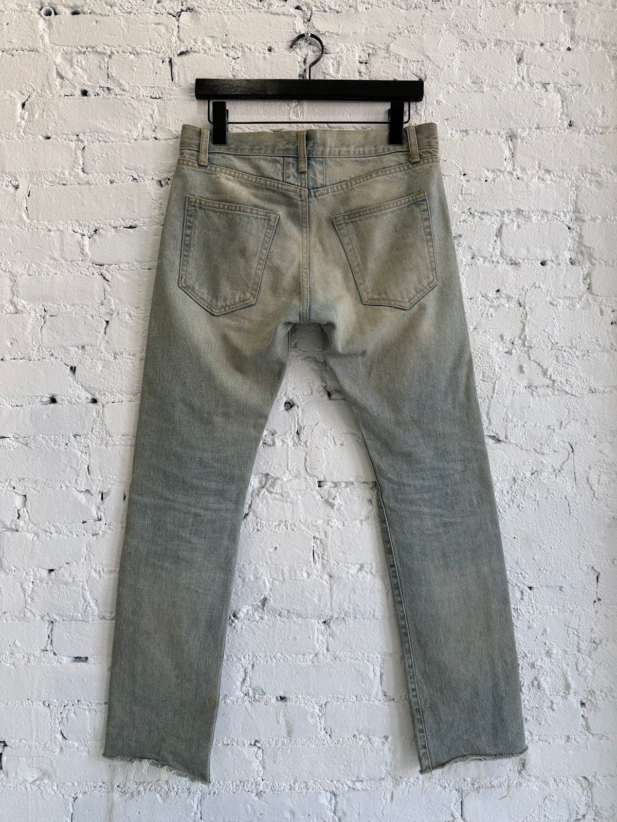 Saint Laurent Paris SAINT LAURENT ‘DO1’ LIGHT WASH DENIM Size US 29 - 2 Thumbnail