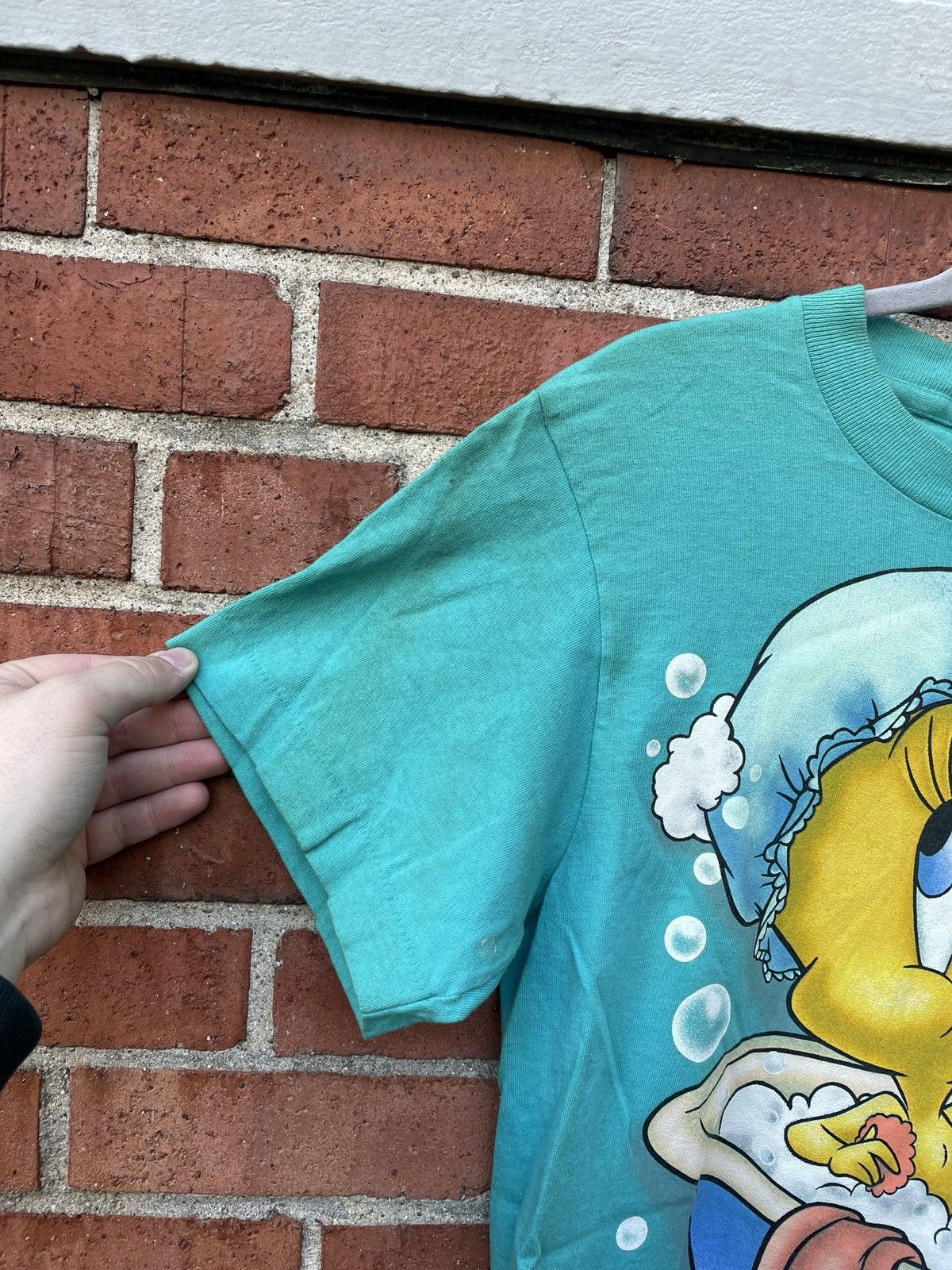 Changes Vintage 1997 Changes Looney Tunes Bathing Tweety T Shirt Size US M / EU 48-50 / 2 - 5 Thumbnail