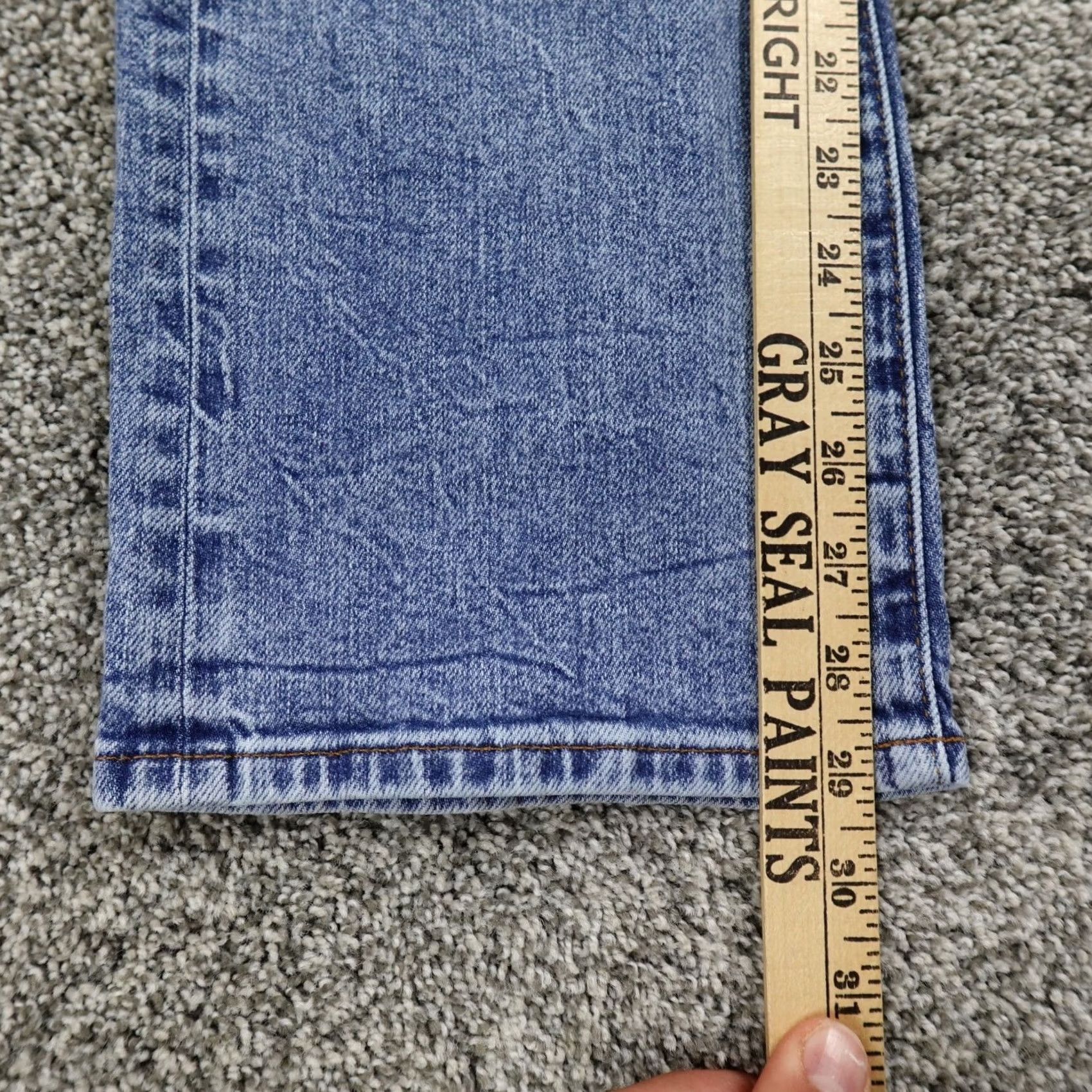 American Eagle Outfitters American Eagle Outfitters Jeans Mens 28 Regular 28X30 Dark Blue Denim Bootcut Stretch Pockets 5-Pocket Style Preppy Mens Size US 28 / EU 44 - 3 Thumbnail