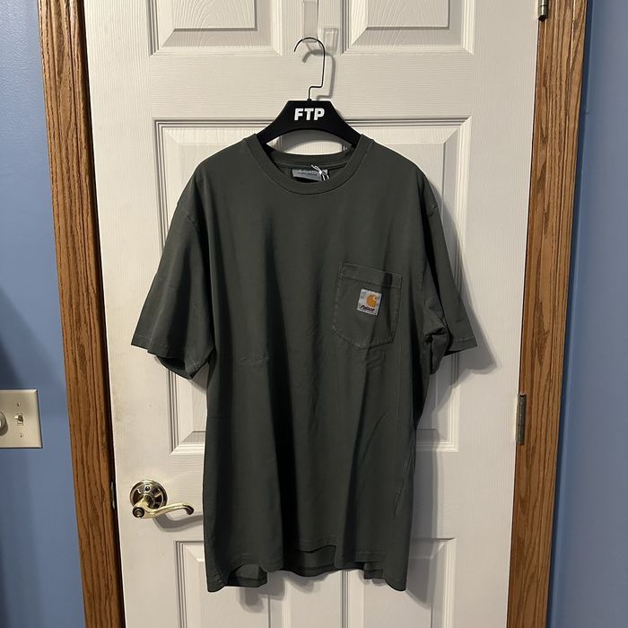 Palace Palace Carhartt WIP S/S Pocket T-Shirt Dollar Green Size XL