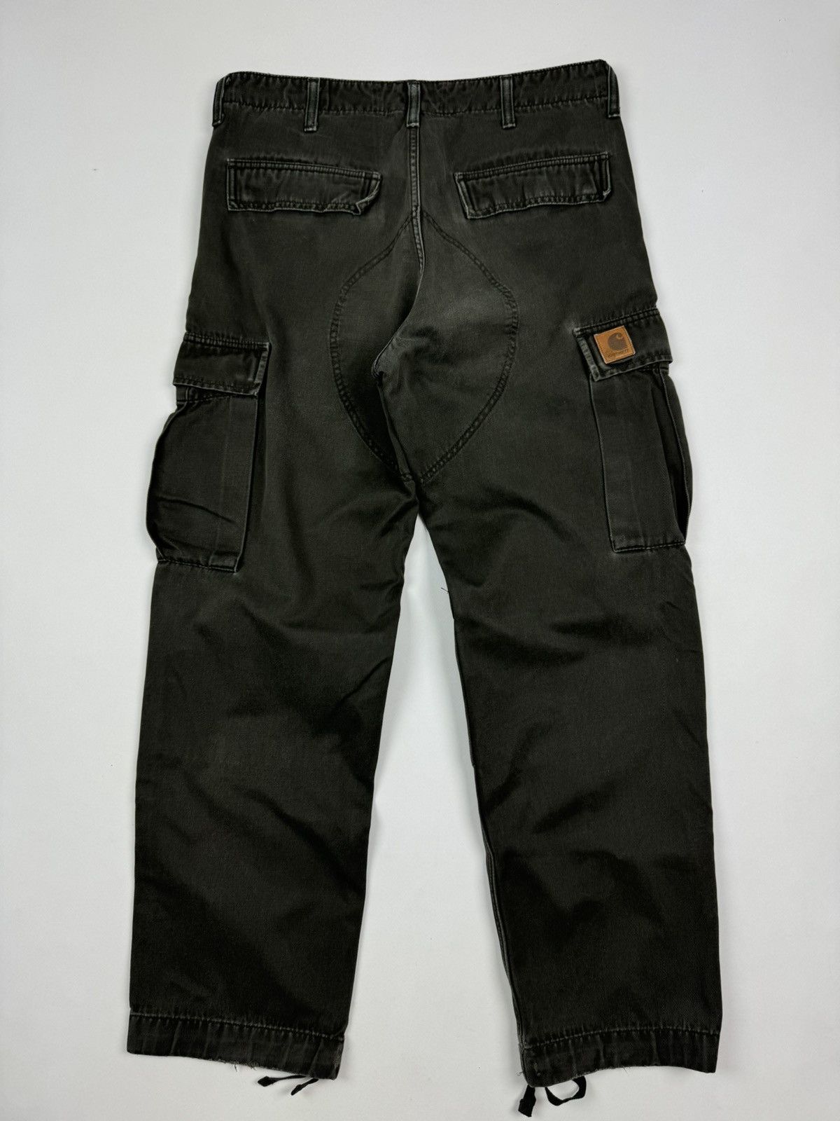 Carhartt Carhartt Wip Distressed Regular Cargo Pants Size US 32 / EU 48 - 15 Thumbnail