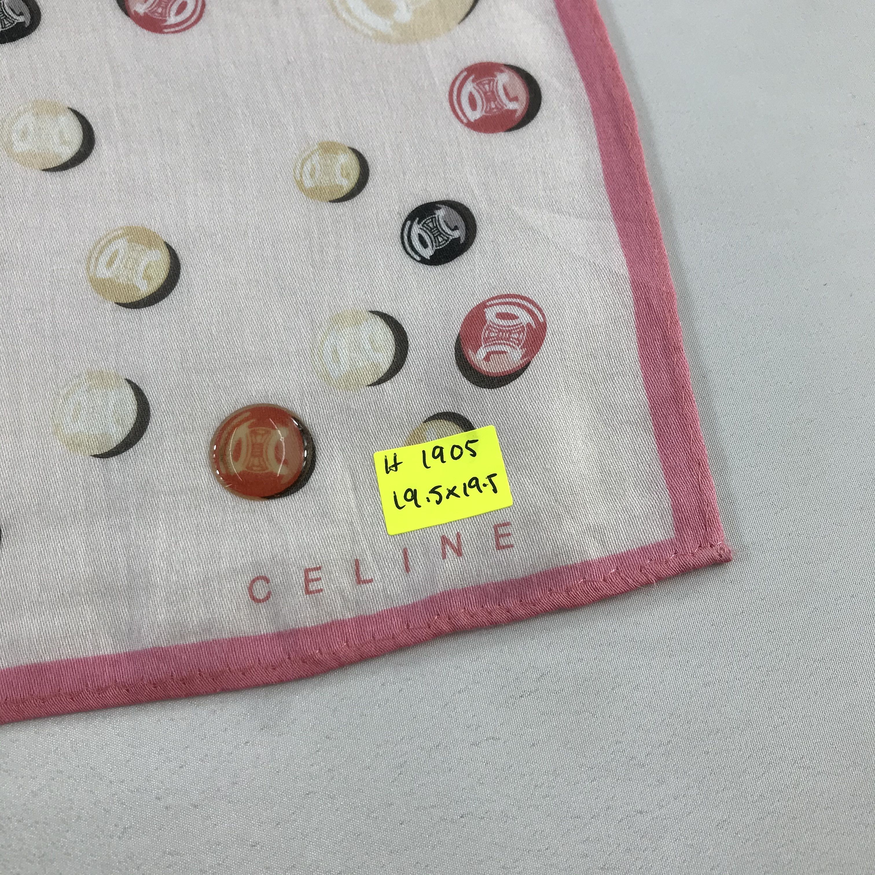Celine × Vintage Celine Neckerchief / Bandana / Handkerchief Size ONE SIZE - 5 Thumbnail