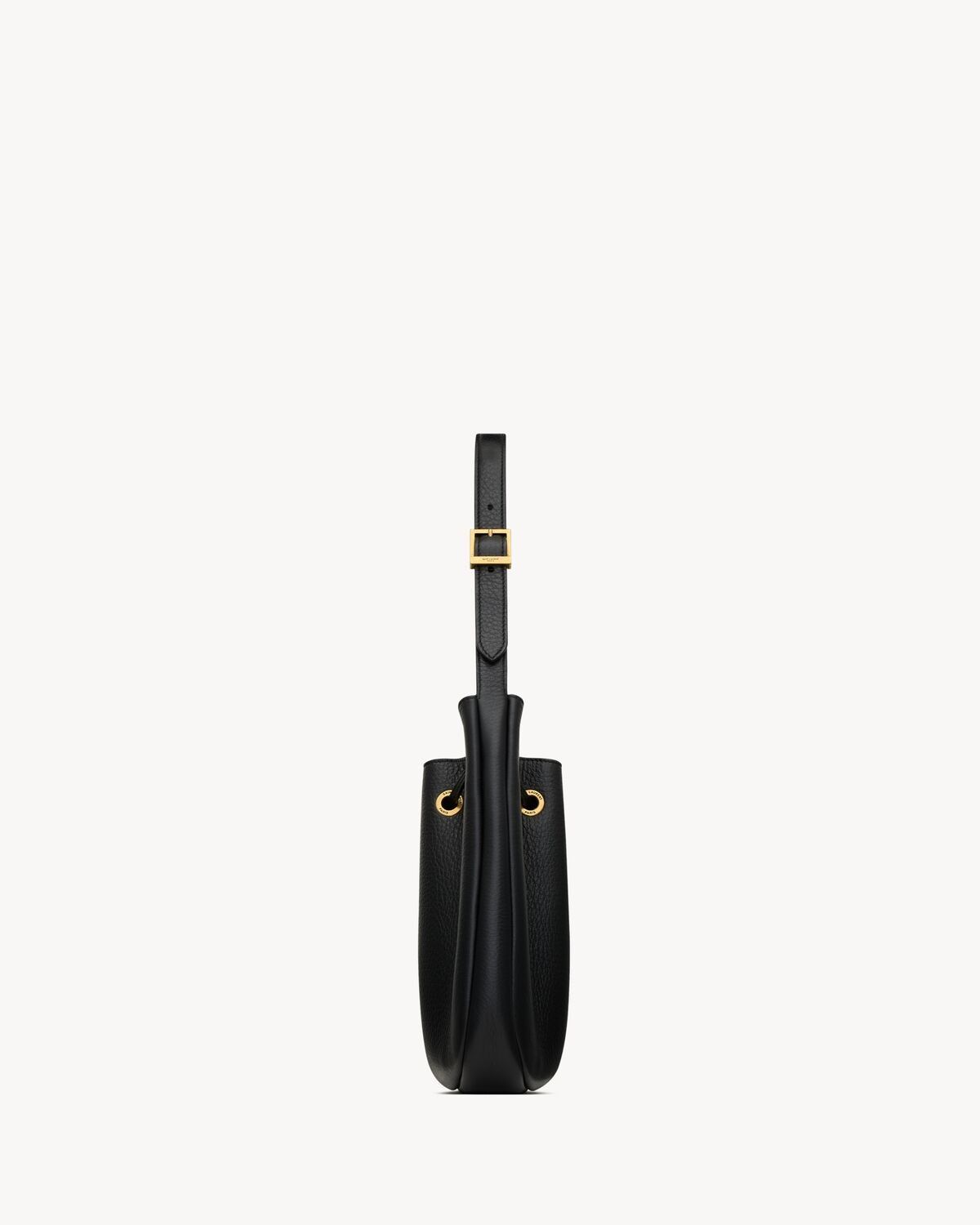 Saint Laurent Paris o1s1wg111125 Paris Vii Small Hobo Bag in Grained Leather Size ONE SIZE - 4 Thumbnail