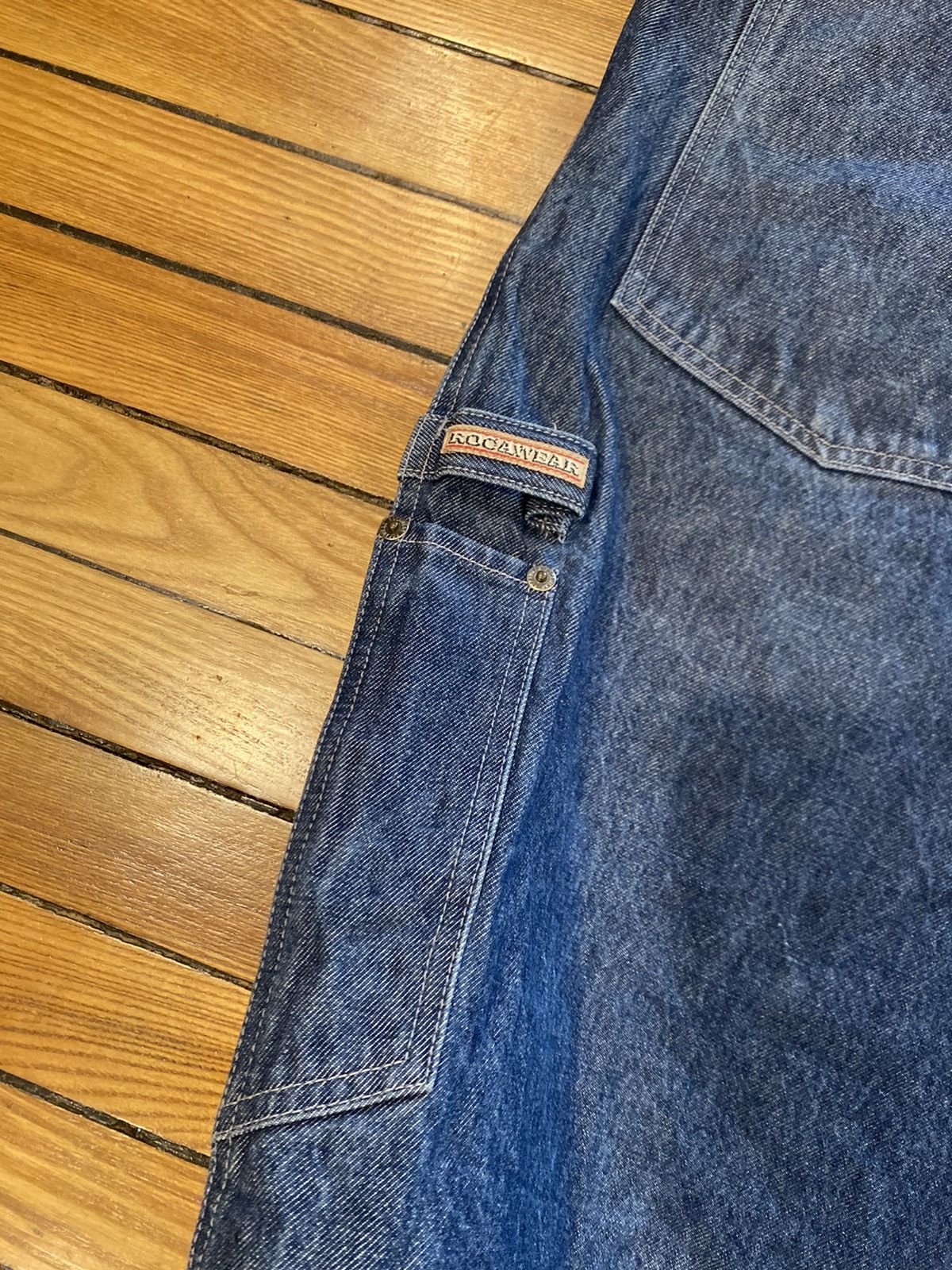 Rocawear Vintage y2k Rocawear jorts long denim shors size 40 baggy Size US 40 / EU 56 - 8 Thumbnail