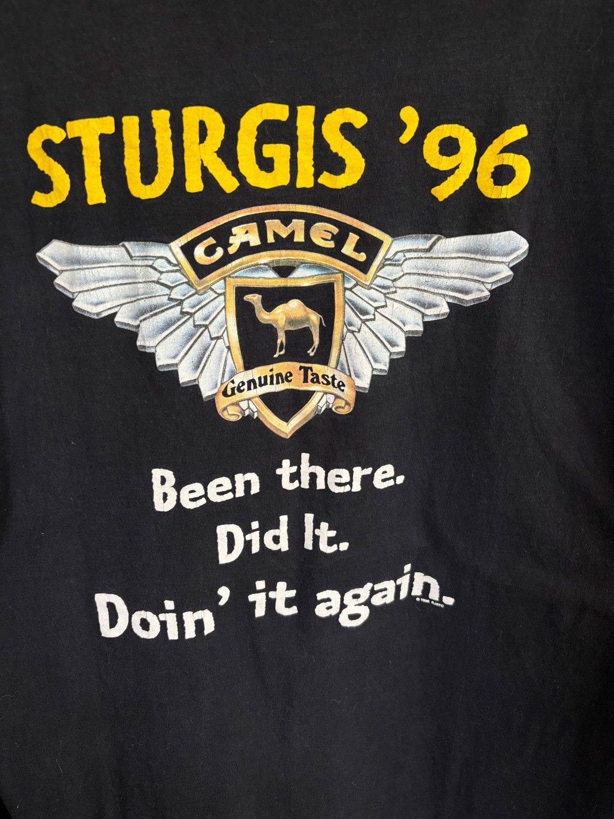 Camel Vintage Camel Roadhouse x Sturgis '96 T-Shirt Size US XL / EU 56 / 4 - 6 Thumbnail