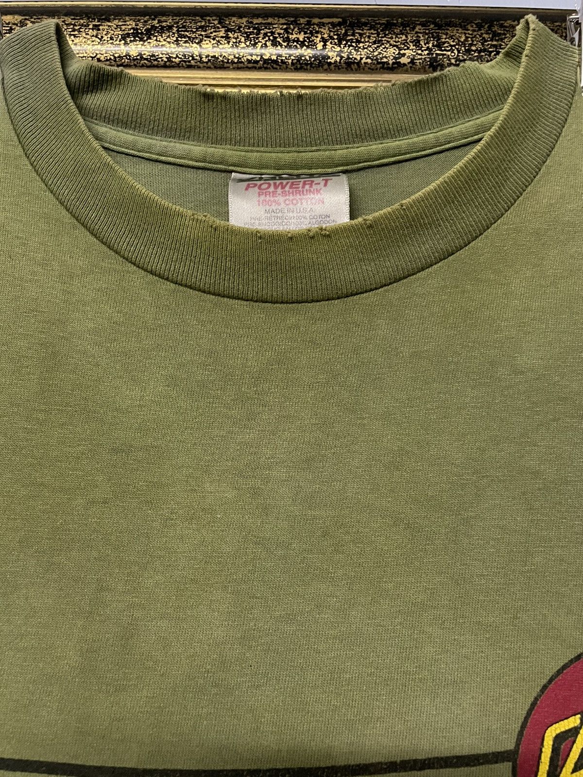 Santa Cruz Skateboards Og 1990s Single Stitch Santa Cruz Sunfaded Distressed Tshirt Size US L / EU 52-54 / 3 - 8 Thumbnail