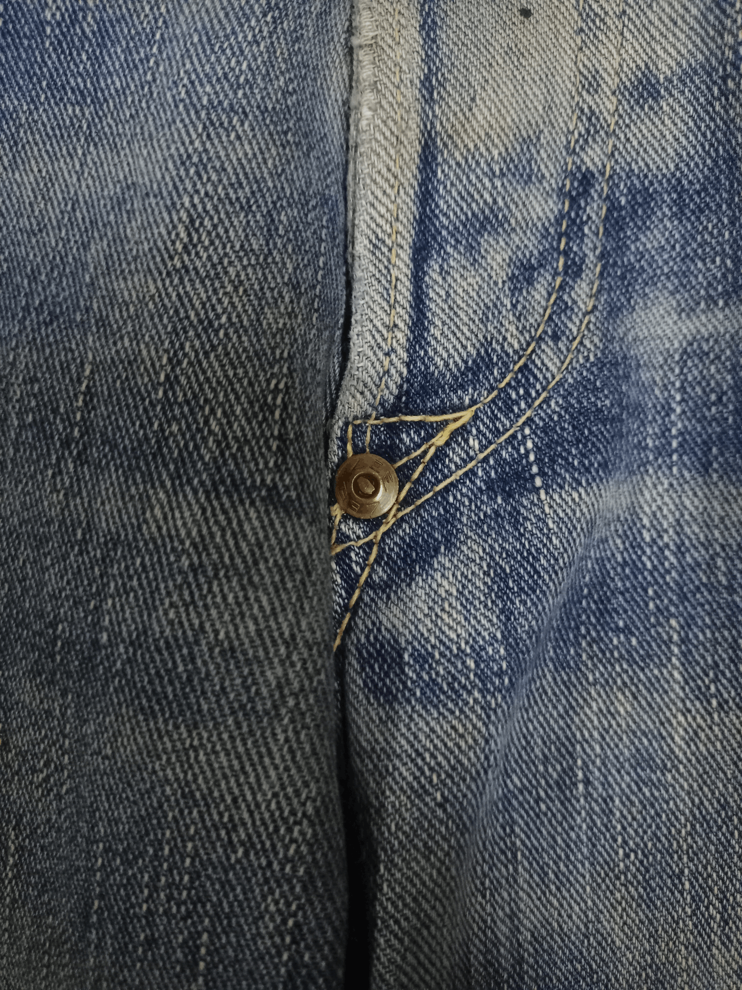 Lee Vintage 50s Lee Riders Loose Style Repro Selvedge Jeans Size US 31 - 8 Thumbnail