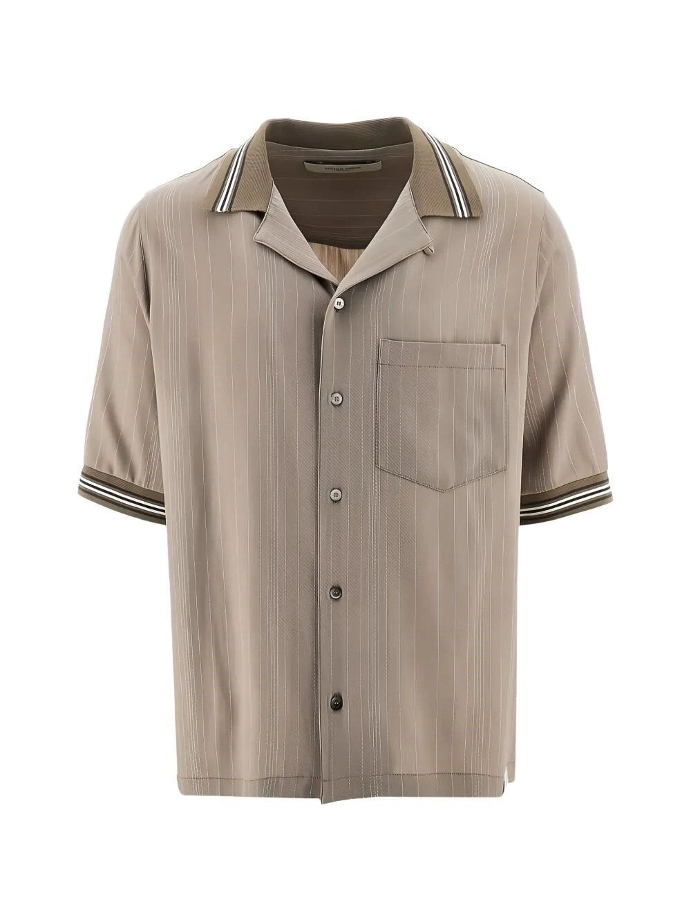 Golden Goose `Journey` Short Sleeves Boxy Shirt Size US M / EU 48-50 / 2 - 1 Thumbnail