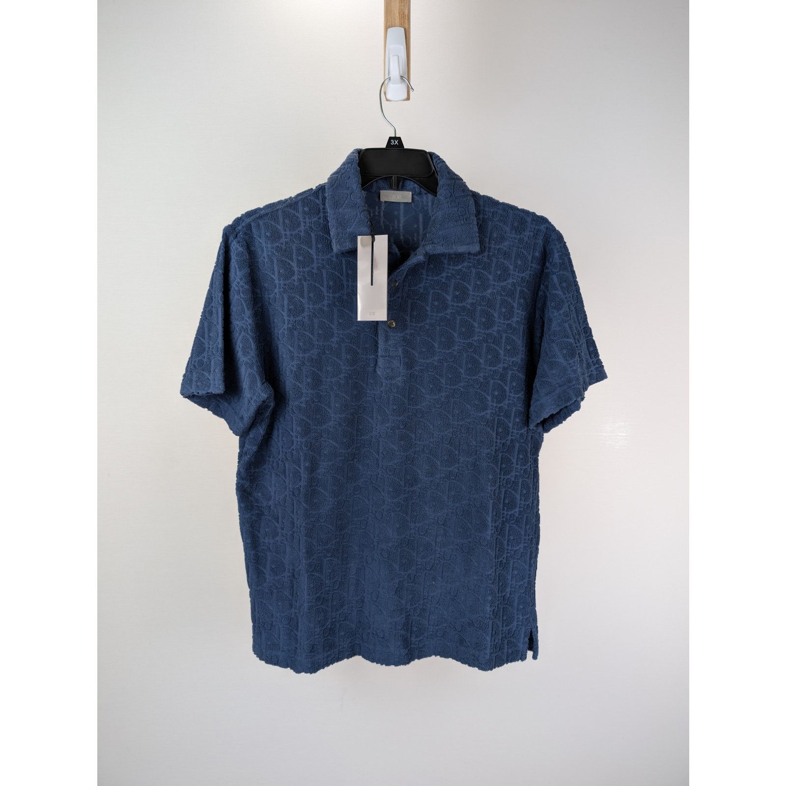 Dior o1rshd1 Polo Shirt in Blue Size US S / EU 44-46 / 1 - 8 Thumbnail