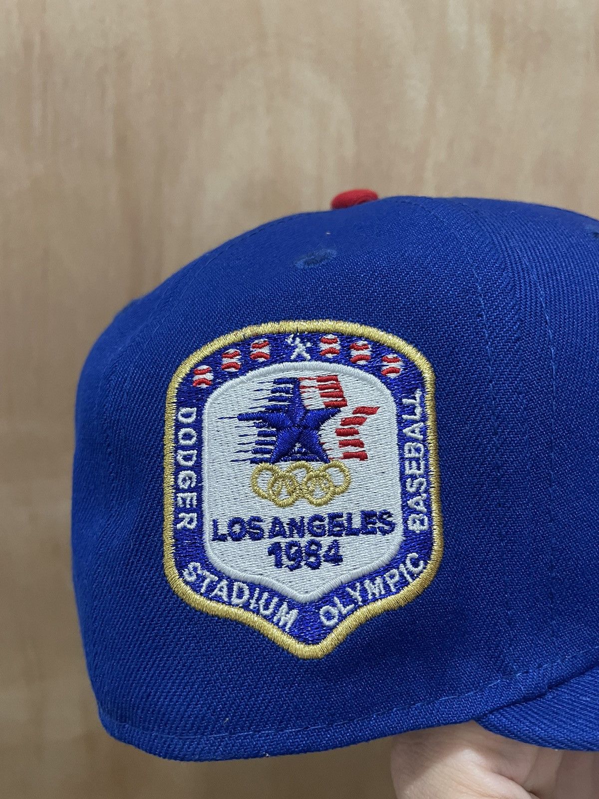 MLB Topperz Los Angeles dodgers 1984 Olympic baseball 7 1/4 Size ONE SIZE - 4 Thumbnail