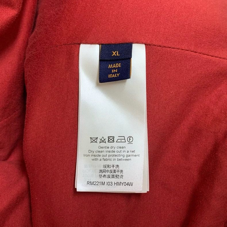 Louis Vuitton Louis Vuitton White and red checkerboard teddy jacket 2501- Size US XL / EU 56 / 4 - 4 Thumbnail