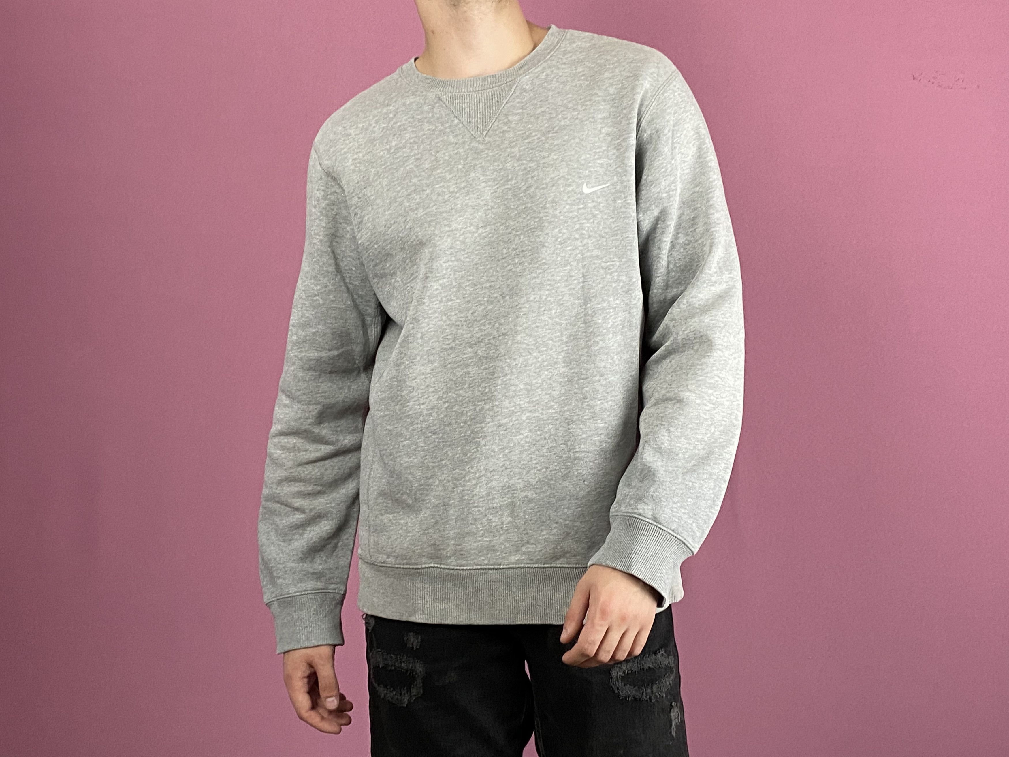 Nike × Vintage Nike Vintage Men's Sweatshirt - Size L Size US L / EU 52-54 / 3 - 4 Thumbnail