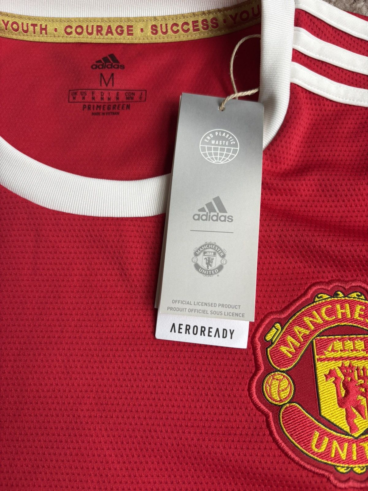 Adidas Adidas Manchester United 21’–22 Home Jersey Replica (H31447) Size US M / EU 48-50 / 2 - 5 Thumbnail