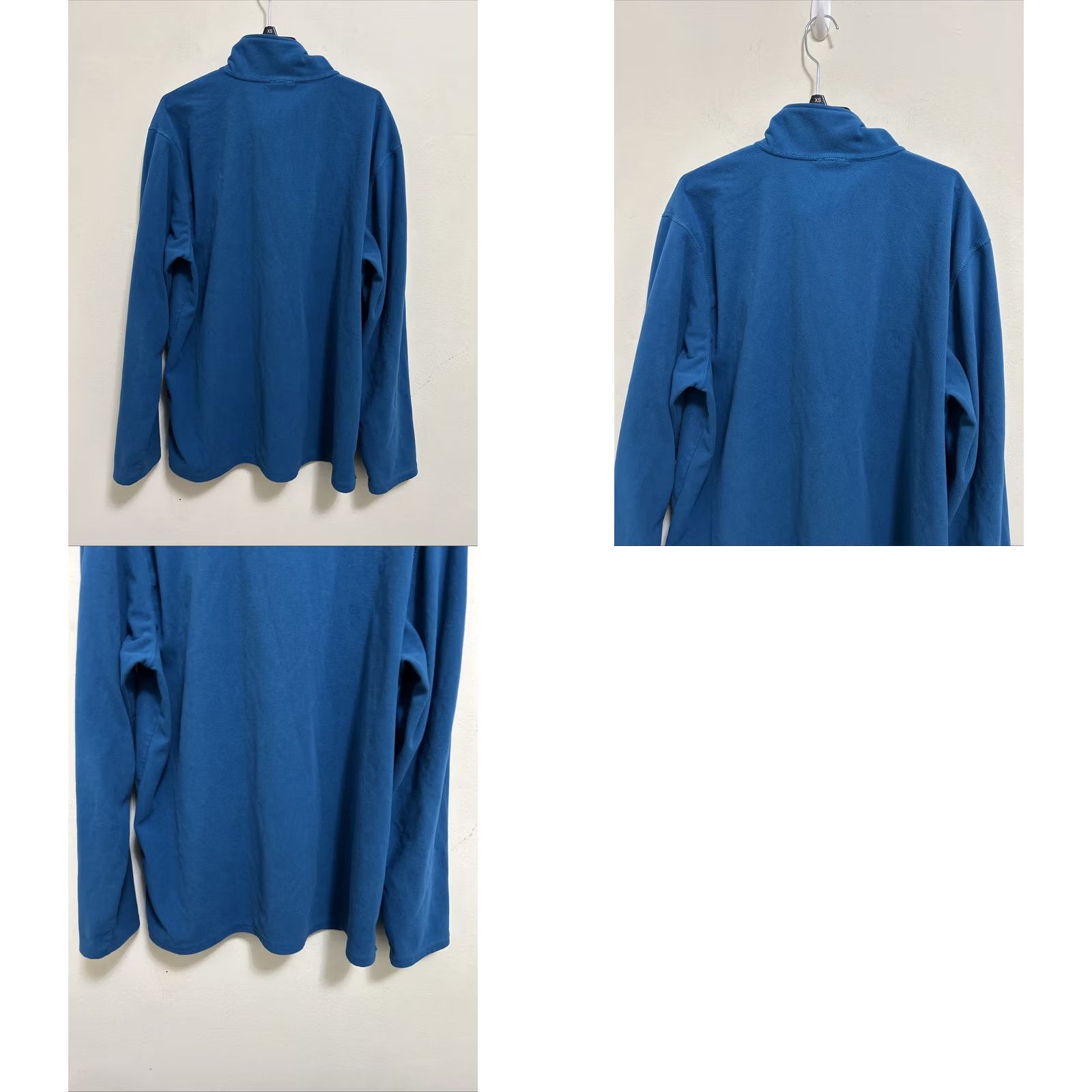 The North Face VINTAGE The North Face Fleece Sweater Mens L Blue TKA 100 1/4 Zip Lightweight Size US L / EU 52-54 / 3 - 8 Thumbnail