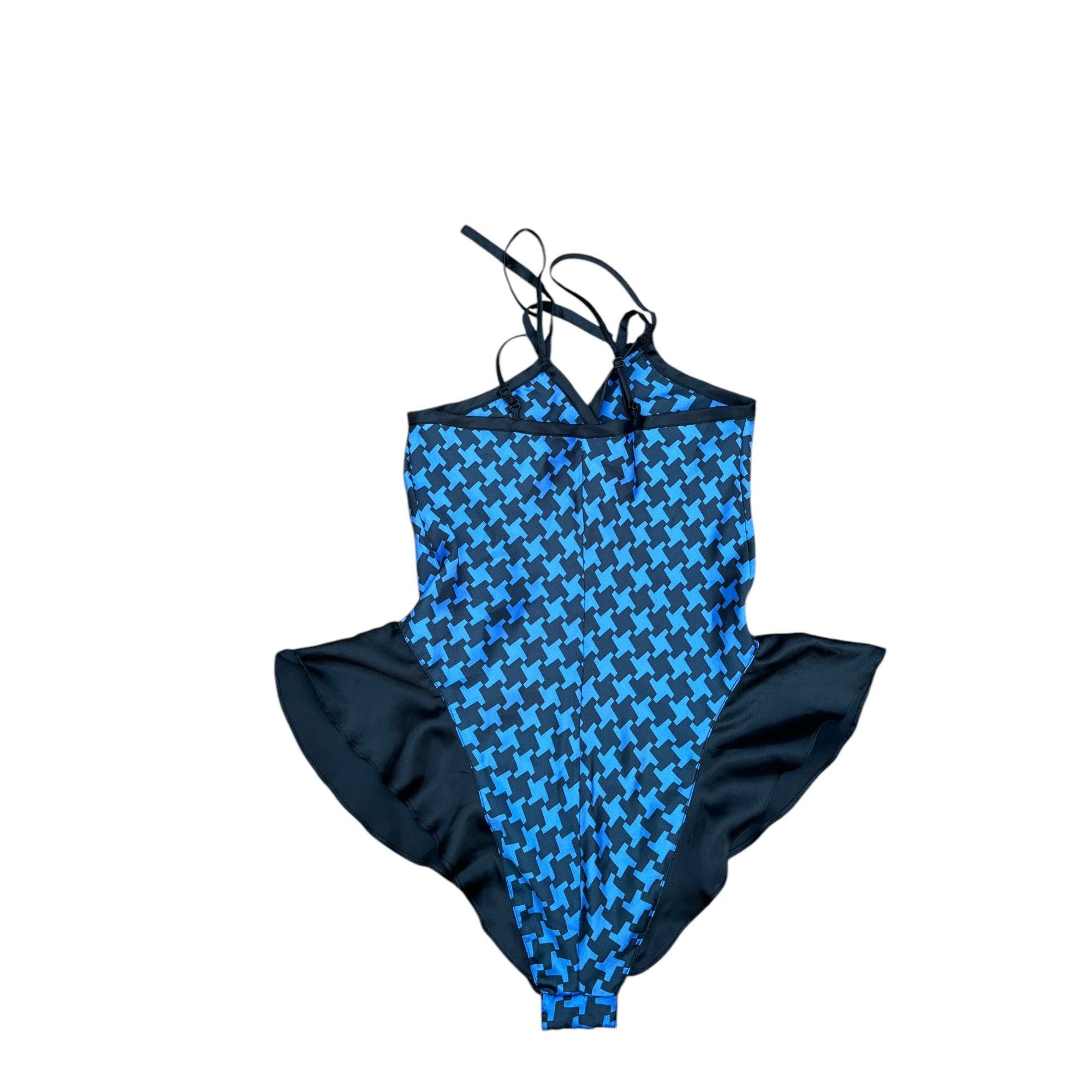 Yves Saint Laurent Electric Blue Bodysuit Swimsuit Size S / US 4 / IT 40 - 3 Thumbnail