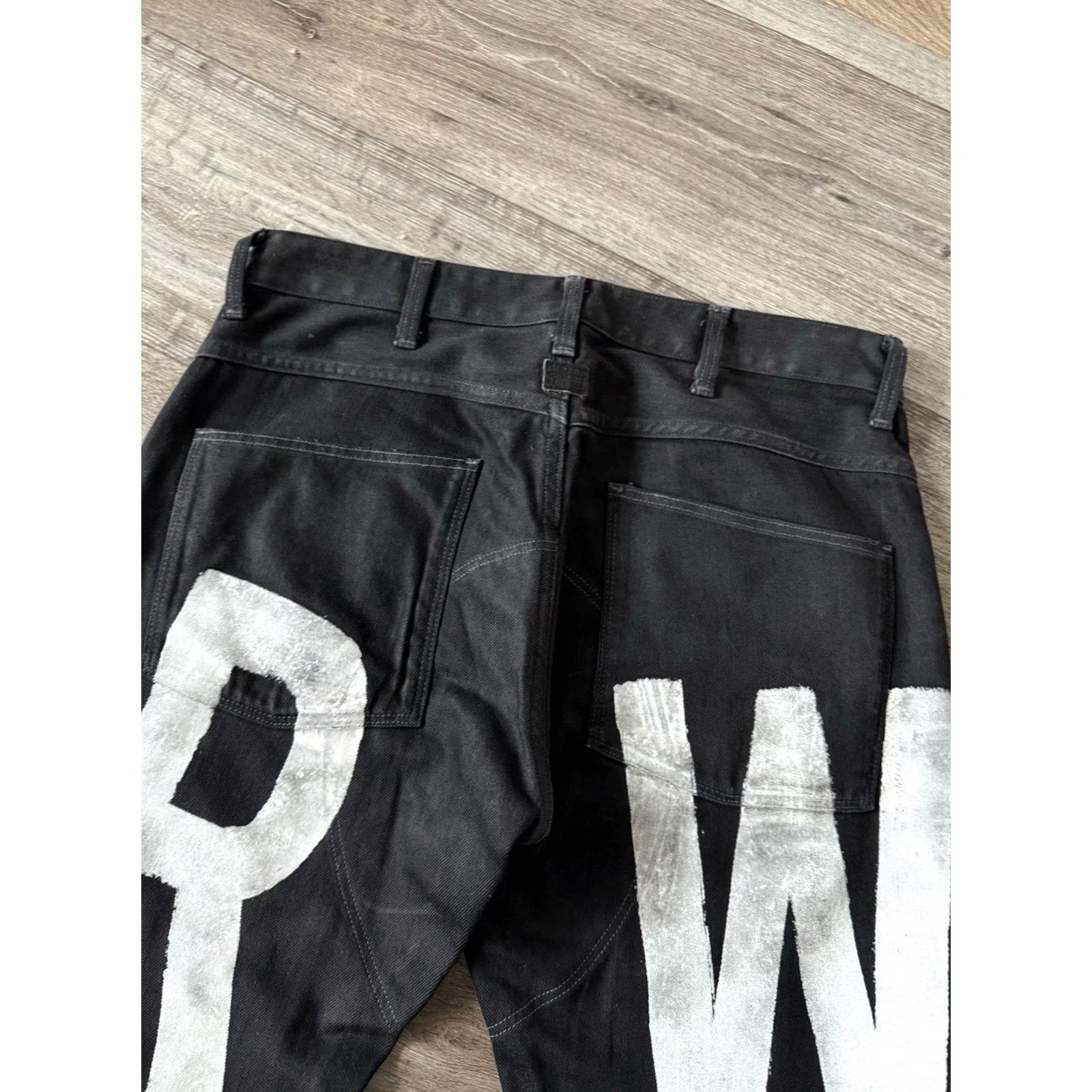 G-Star G-Star Raw Jeans Men’s 3D Print Tapered-Fit Painted Pants Logo 5620 32x34 Black Denim Slim Regular Inseam 32 in Boys/Mens Size US 34 / EU 50 - 4 Thumbnail