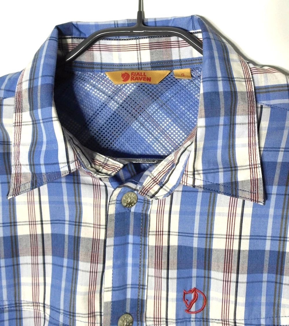 Fjallraven Fjallraven Short Sleeve Plaid Shirt Mens S Size US S / EU 44-46 / 1 - 5 Thumbnail