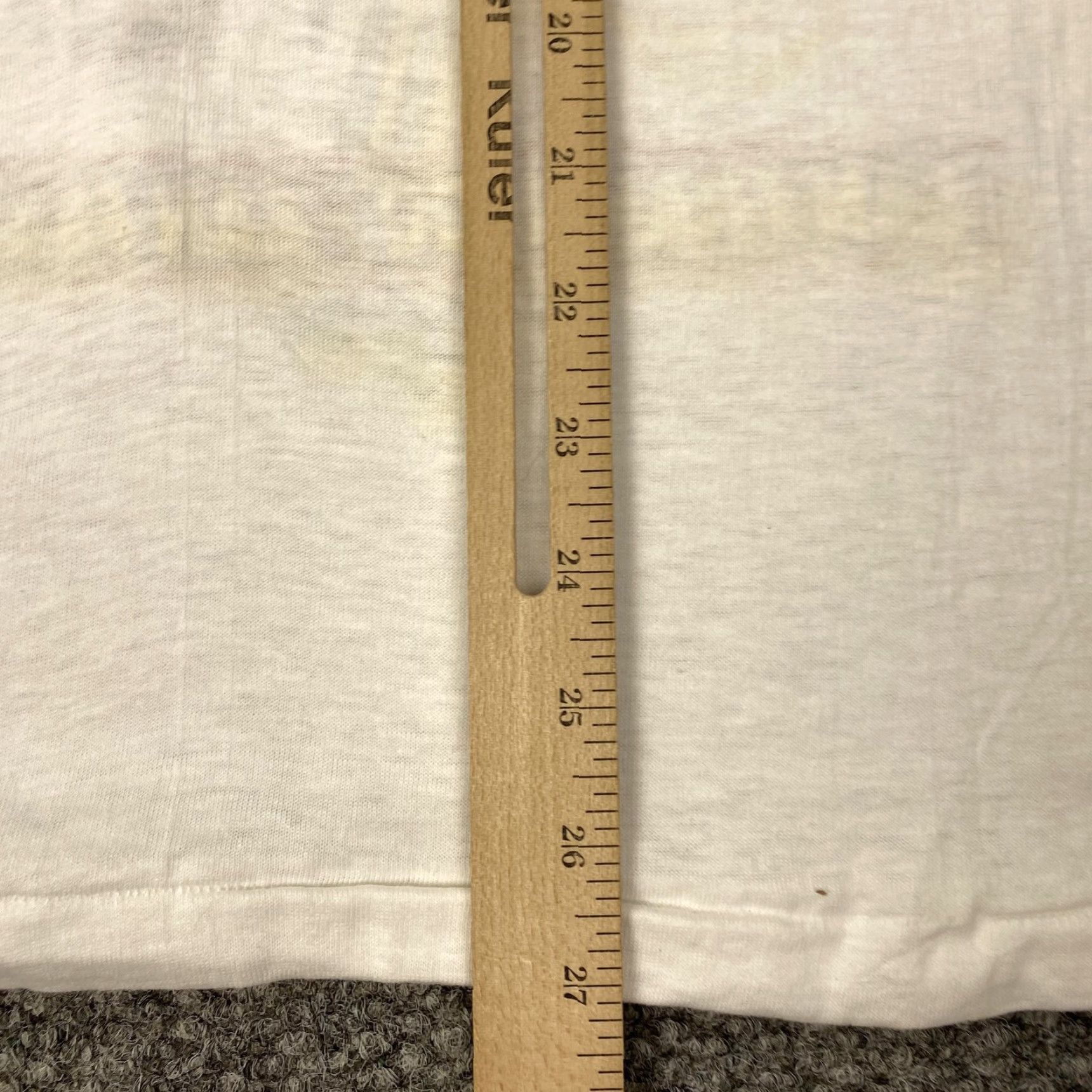 Hanes VINTAGE San Francisco Shirt Mens Small Winterland 1985 Single Stitch USA 80s Hanes Crew Neck Graphic Print White T-Shirt Mens Size US S / EU 44-46 / 1 - 7 Thumbnail
