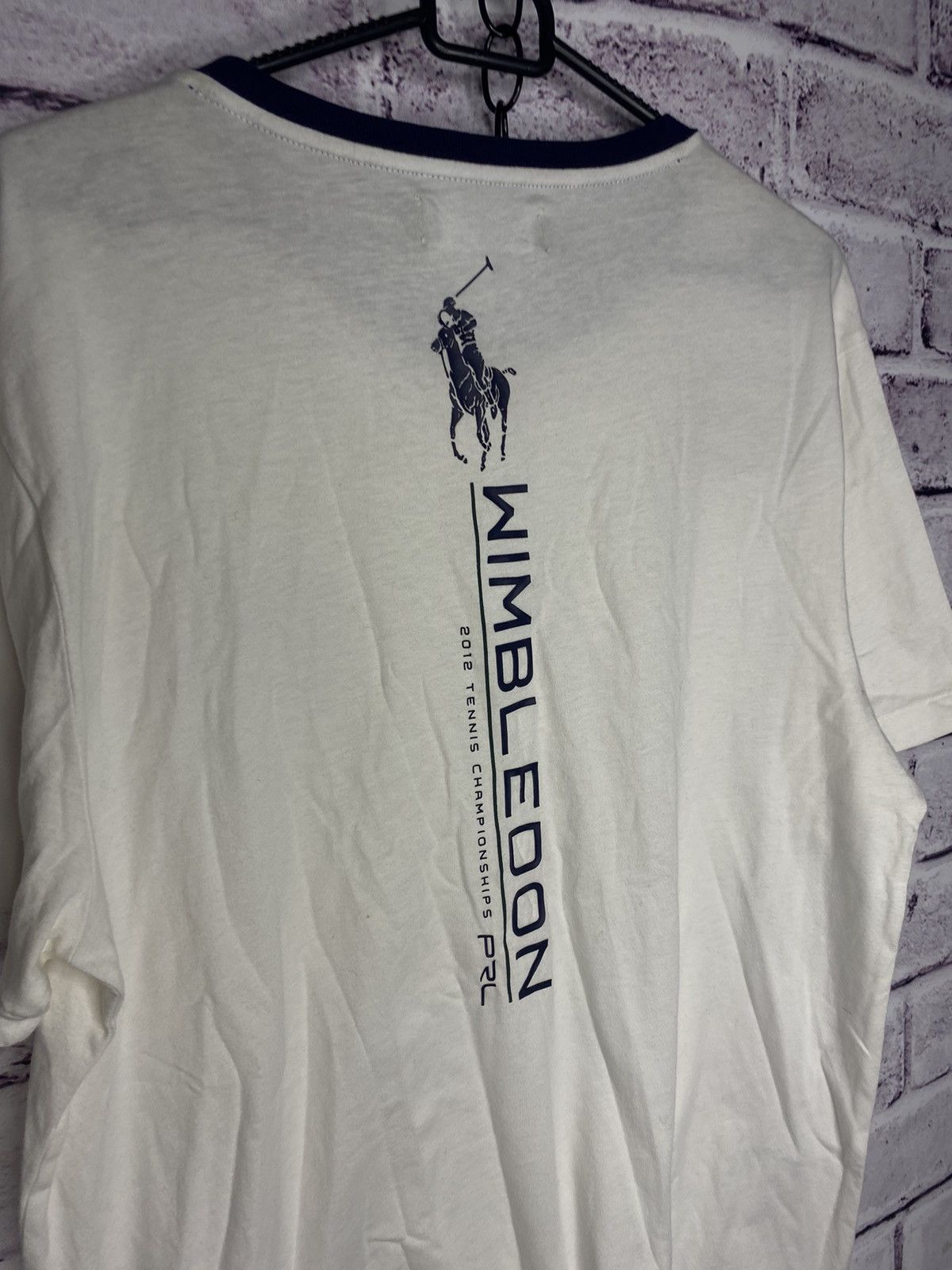 Polo Ralph Lauren Men's polo Ralp Lauren Wimbledon overprint logo tee Size US L / EU 52-54 / 3 - 8 Thumbnail