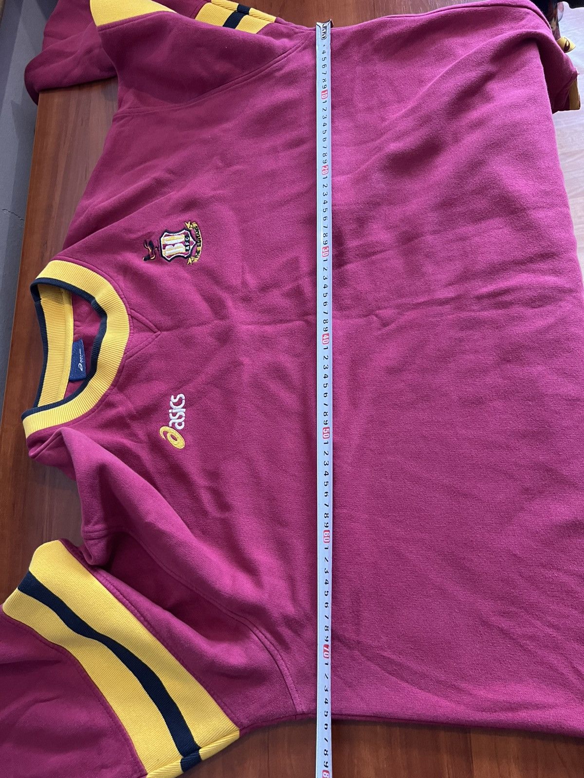 Asics 1999/2000 BRADFORD CITY TRAINING/TRAVEL SOCCER SWEATSHIRT Size US XXL / EU 58 / 5 - 18 Thumbnail