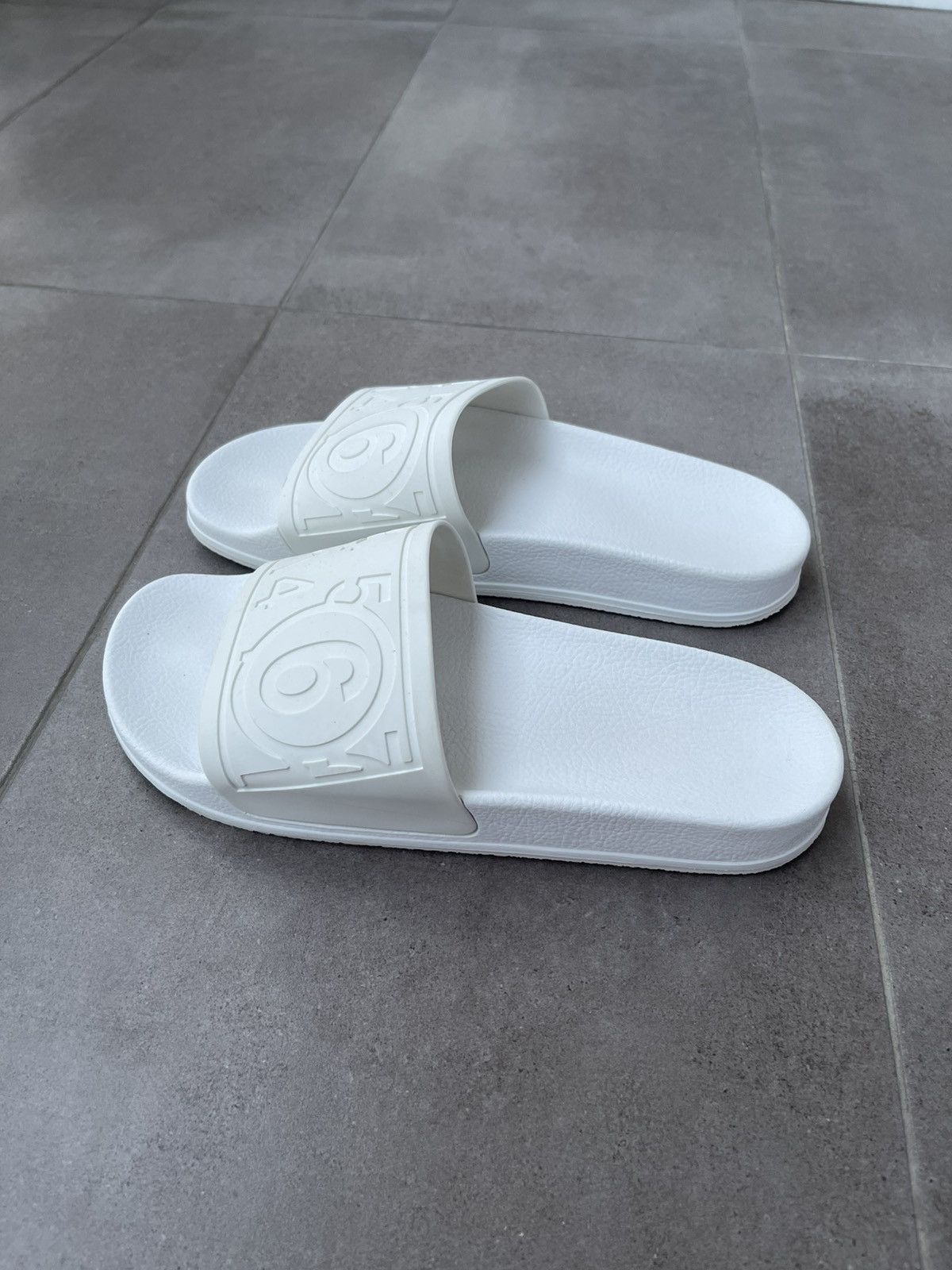 Maison Margiela !DS! SS21 Maison Margiela Numbers White Slides Size US 8 / EU 41 - 4 Thumbnail